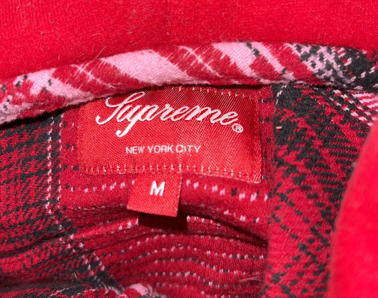 Supreme Supreme Hooded Shadow Plaid Hoodie Size US M / EU 48-50 / 2 - 4 Thumbnail