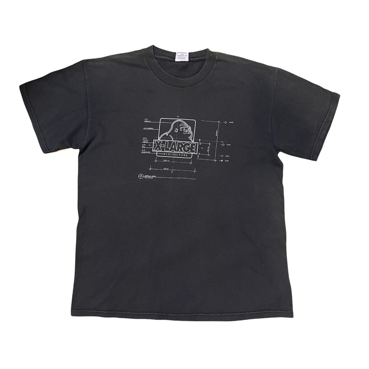 X-LARGE Vintage Xlarge Big Logo T Shirt Distressed Size US M / EU 48-50 / 2 - 1 Thumbnail