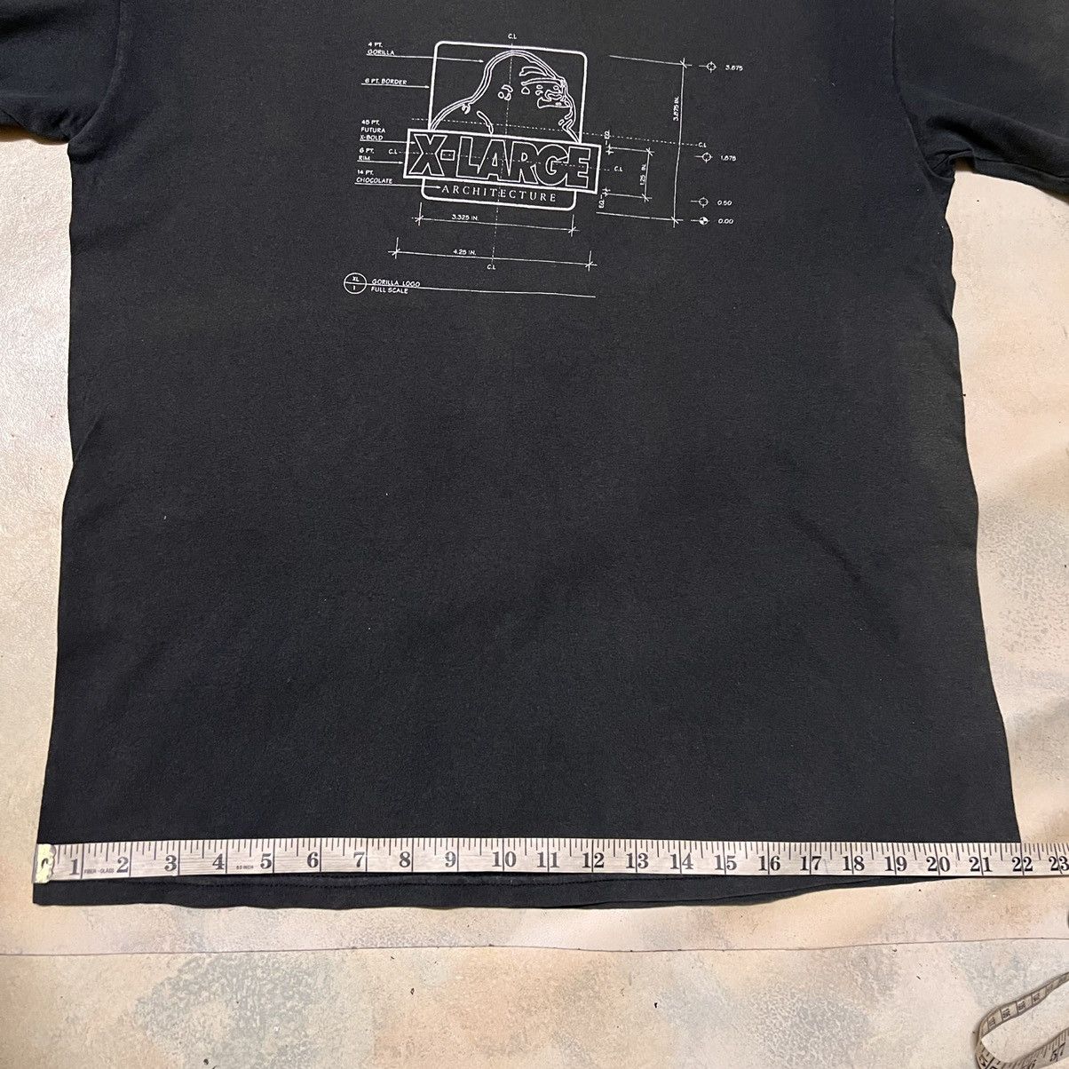 X-LARGE Vintage Xlarge Big Logo T Shirt Distressed Size US M / EU 48-50 / 2 - 9 Thumbnail