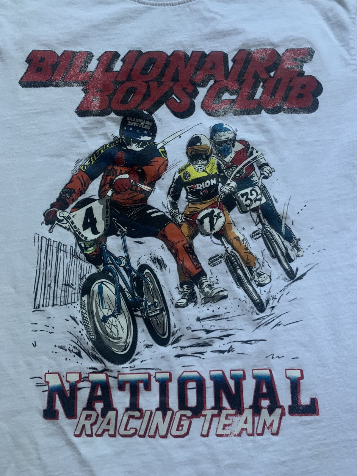 Billionaire Boys Club Billionaire Boys Club National Racing Tee Size M Size US M / EU 48-50 / 2 - 2 Thumbnail