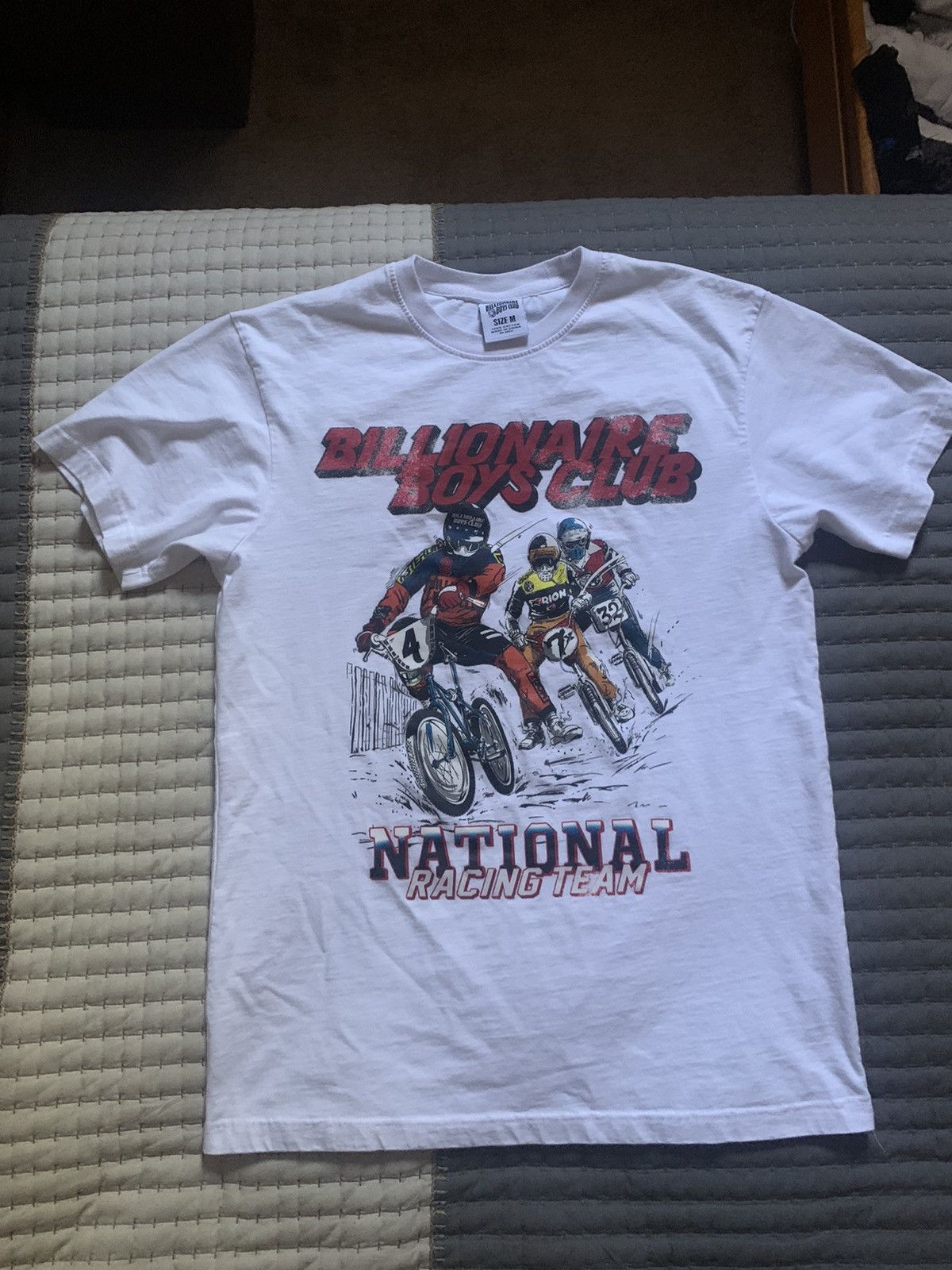 Billionaire Boys Club Billionaire Boys Club National Racing Tee Size M Size US M / EU 48-50 / 2 - 1 Thumbnail