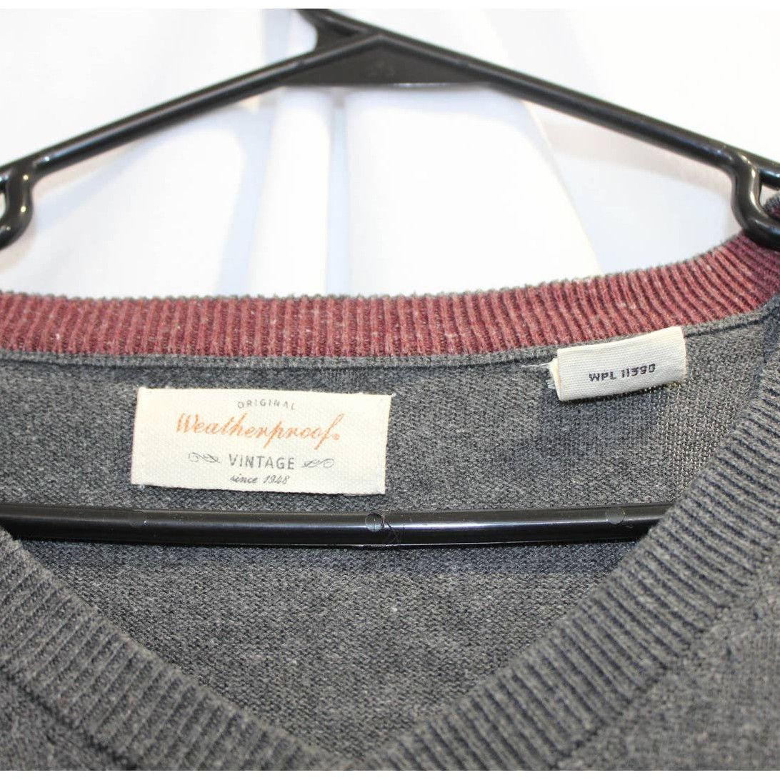 Other Weatherproof Vintage XL Sweater Long Sleeve Gray Size US XL / EU 56 / 4 - 3 Thumbnail