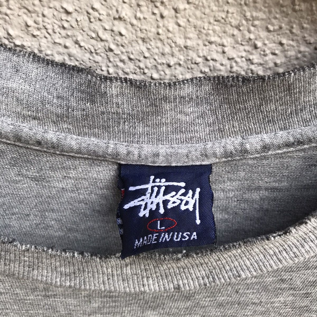 Stussy Vintage 90s STUSSY usa tee thrashed & distressed Size US L / EU 52-54 / 3 - 5 Thumbnail