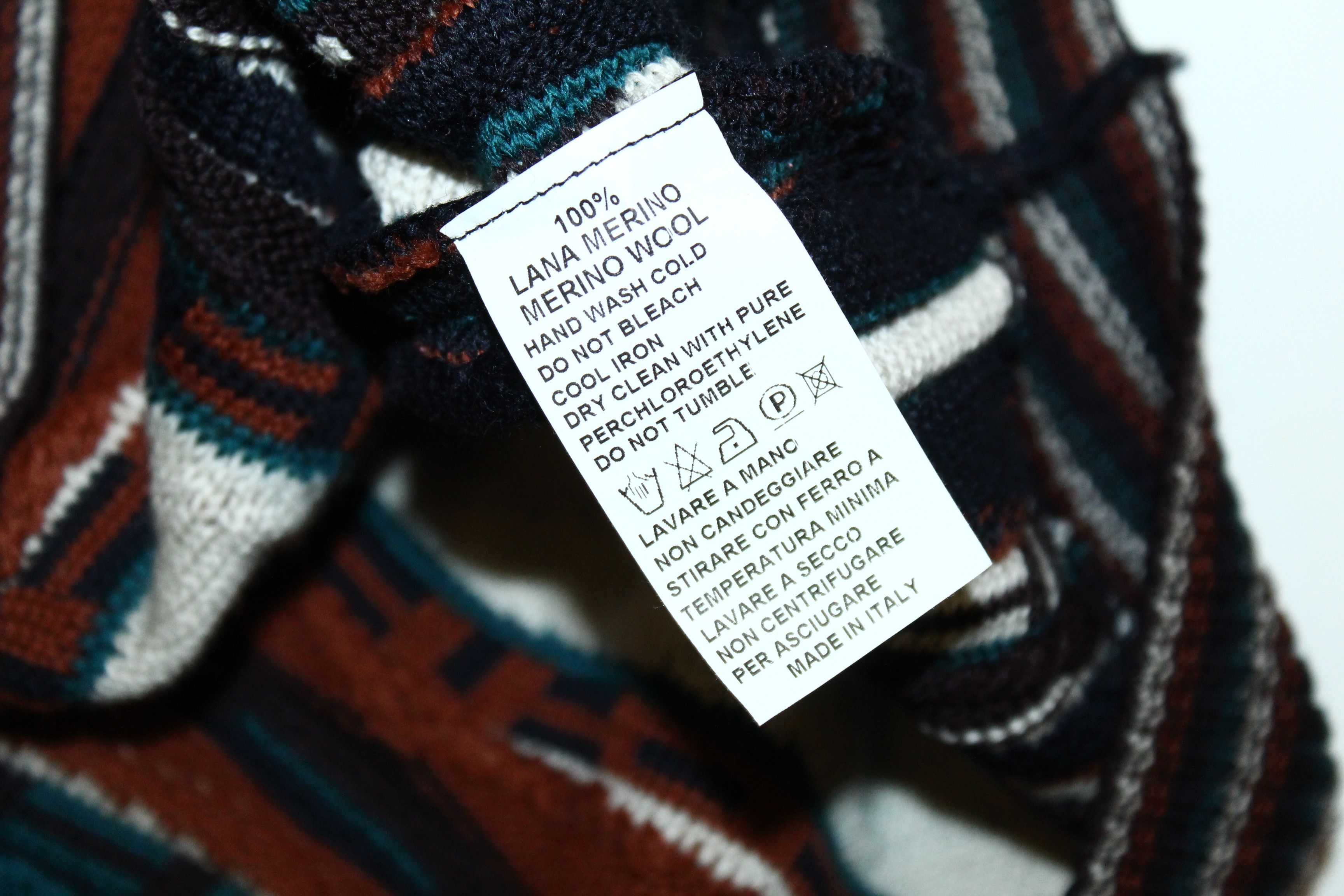 Coogi VTG💥 Piero Garbossa Coloured Chunky Knit Cosby Sweater Size US XL / EU 56 / 4 - 7 Thumbnail