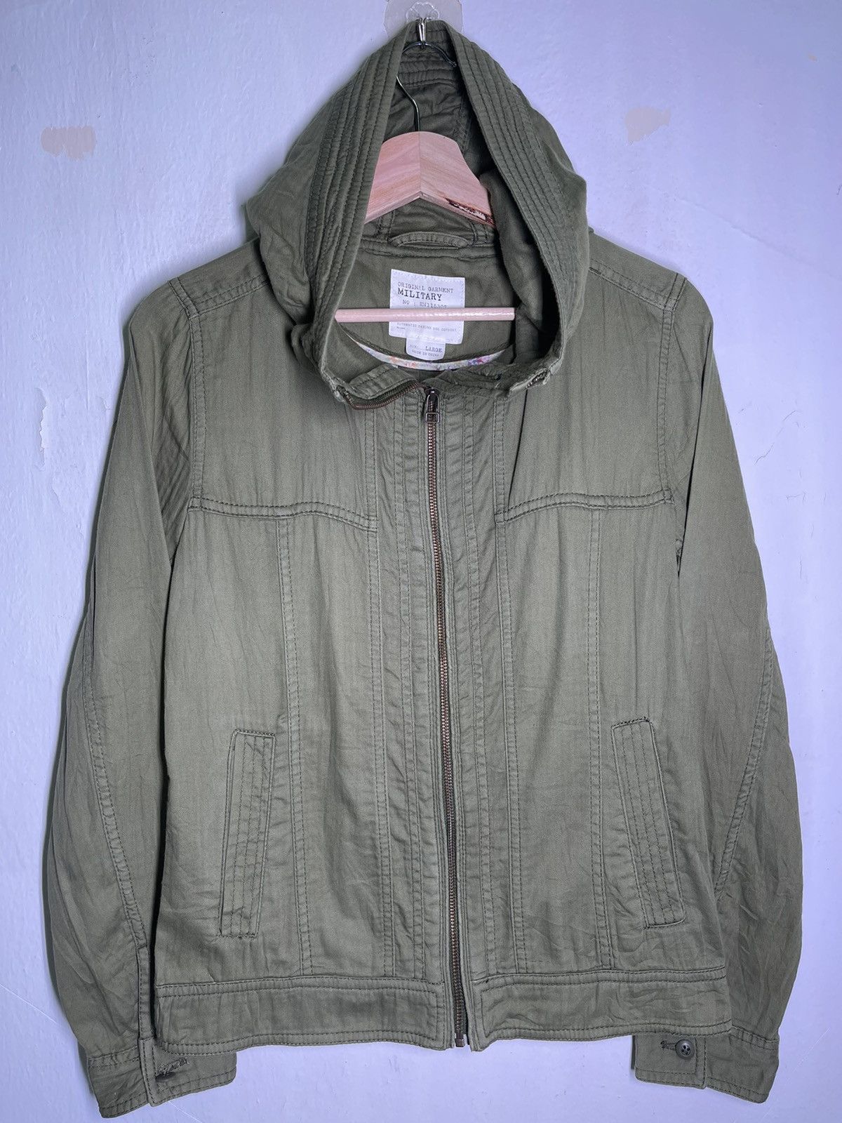 Japanese Brand × Uniqlo UNIQLO garment military hoodie jacket Size US L / EU 52-54 / 3 - 1 Thumbnail
