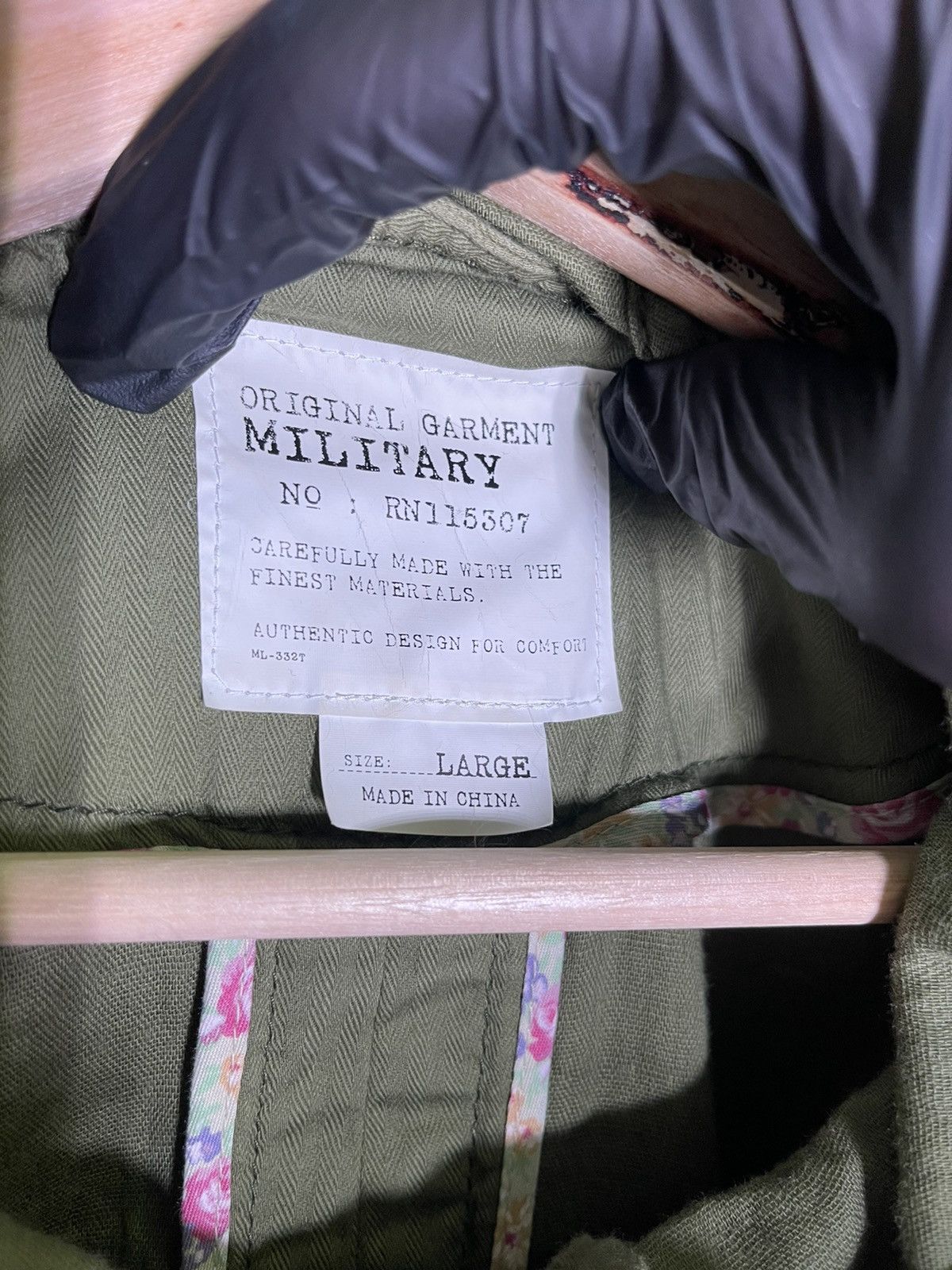 Japanese Brand × Uniqlo UNIQLO garment military hoodie jacket Size US L / EU 52-54 / 3 - 4 Thumbnail