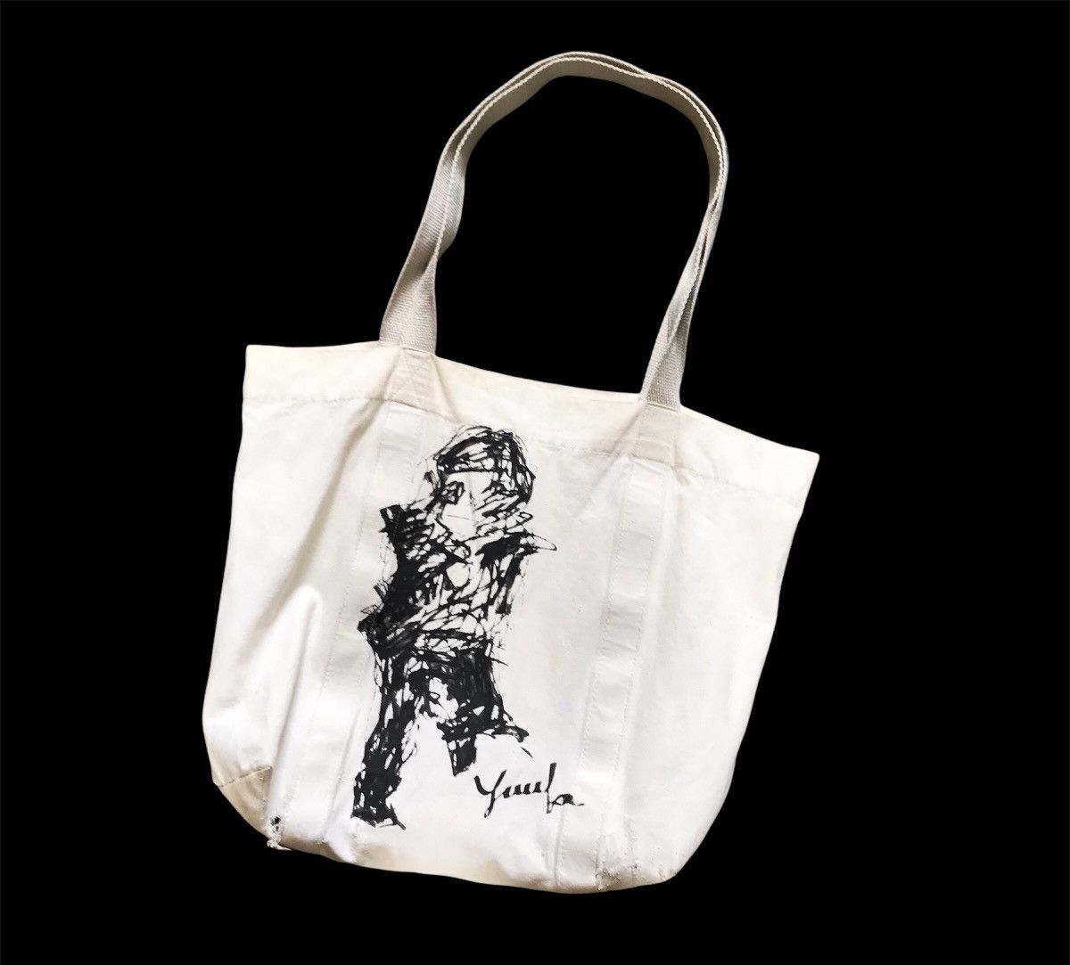 Yohji Yamamoto Yohji Yamamoto x Asakura Yuka Tote/Shoulder Bag Size ONE SIZE - 1 Thumbnail