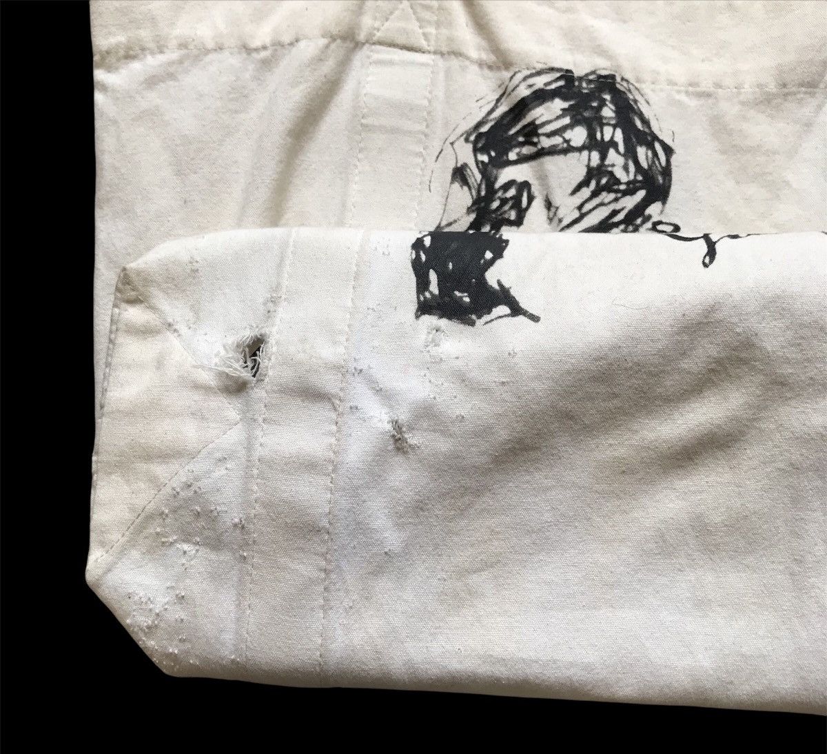 Yohji Yamamoto Yohji Yamamoto x Asakura Yuka Tote/Shoulder Bag Size ONE SIZE - 6 Thumbnail