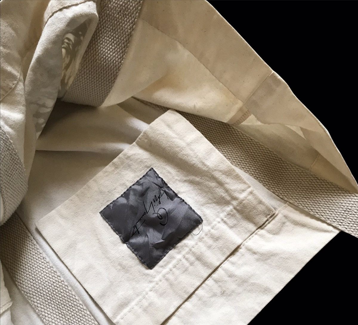 Yohji Yamamoto Yohji Yamamoto x Asakura Yuka Tote/Shoulder Bag Size ONE SIZE - 4 Thumbnail