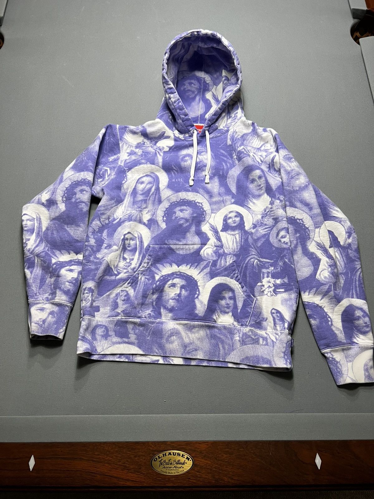 Jesus supreme hoodie best sale