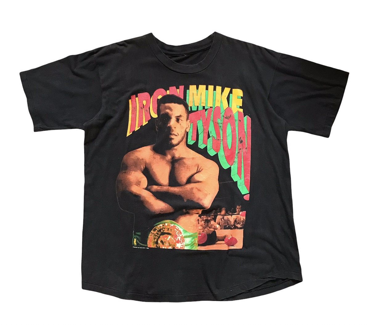 90s Mike Tyson Rap TEE I WILL Be Back-