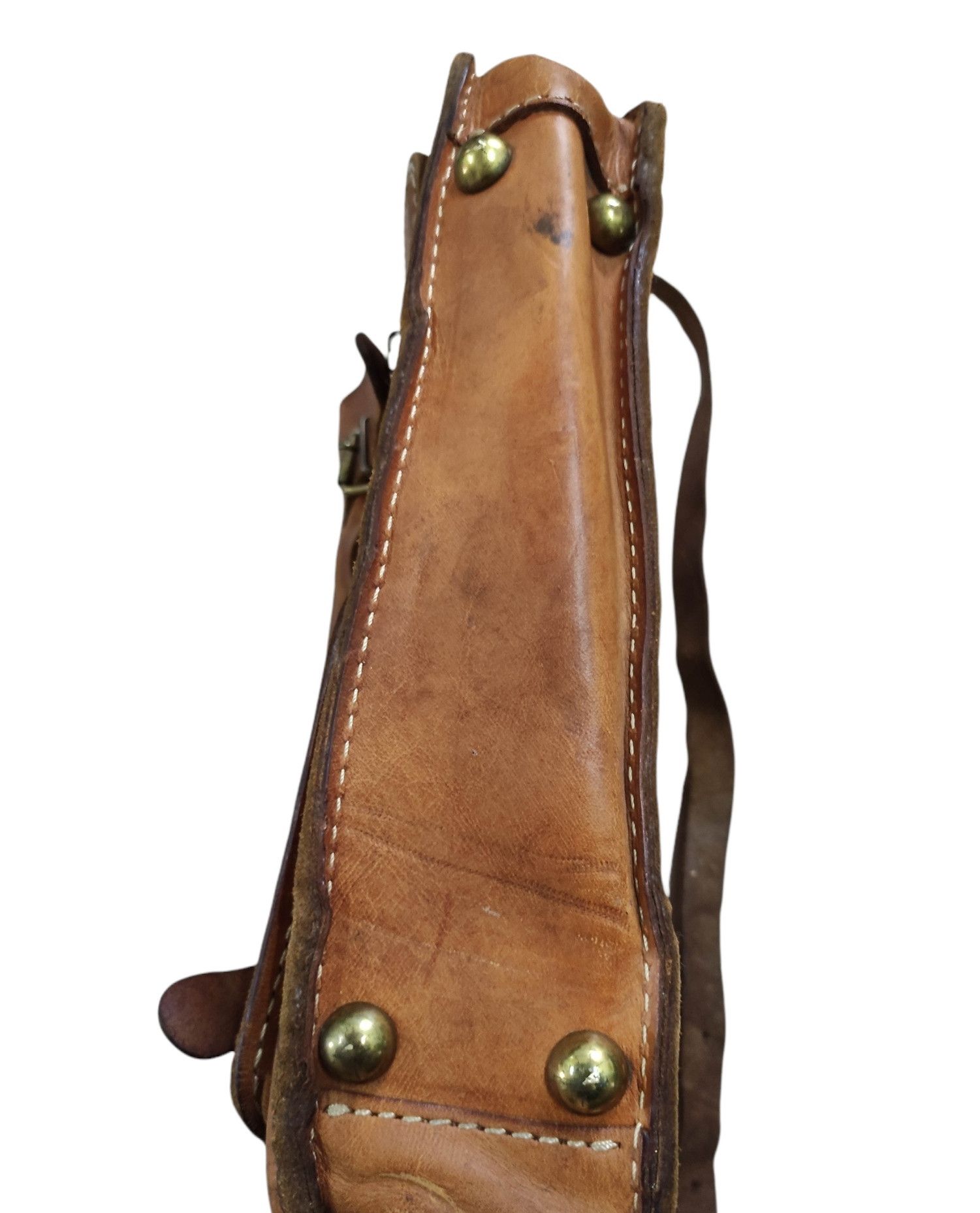 Genuine Leather VINTAGE HERZ BRIEFCASE MESSENGER LEATHER BAG Size ONE SIZE - 8 Thumbnail
