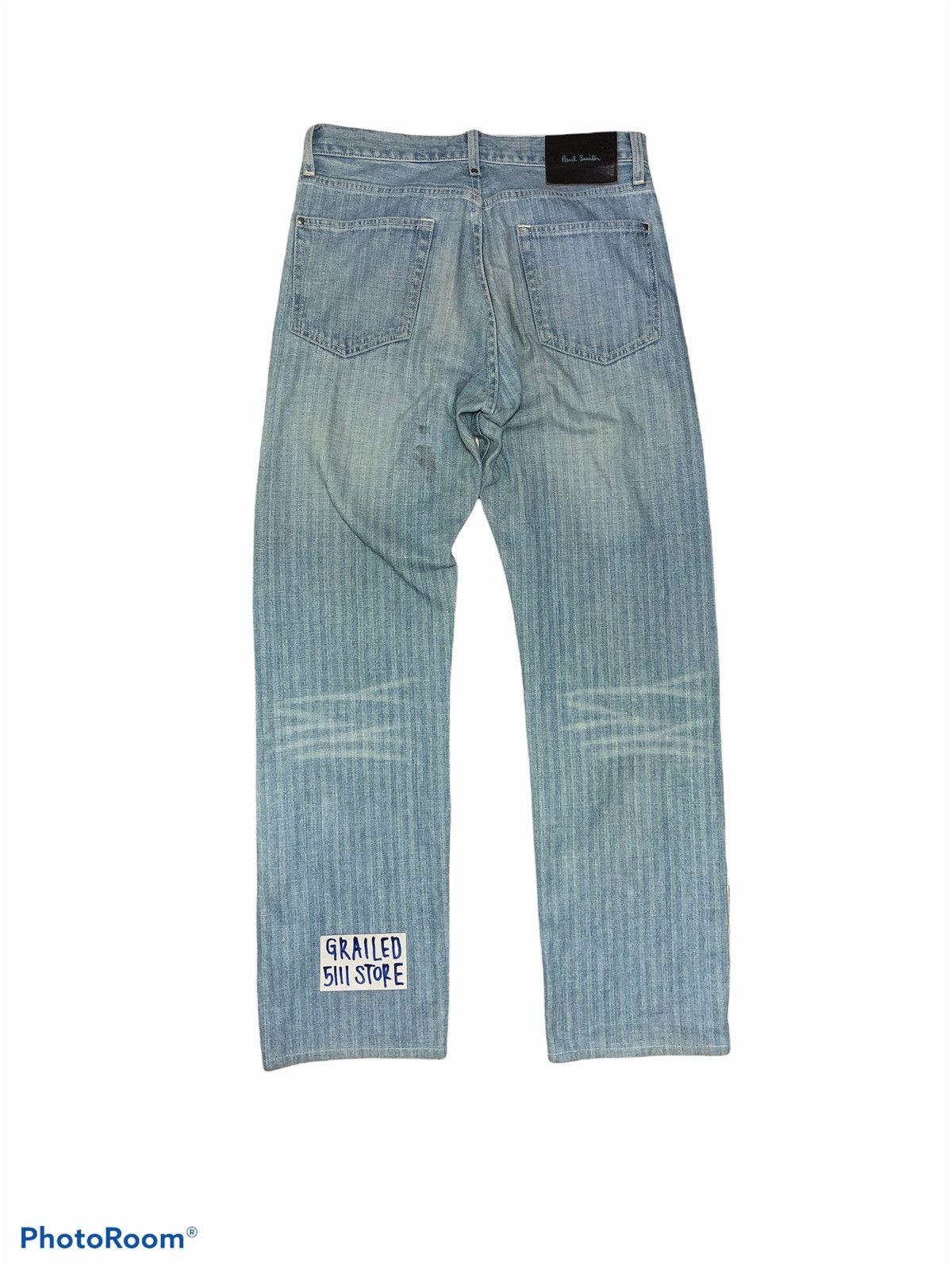 Paul Smith PAUL SMITH HERRINGBONE DENIM Size US 30 / EU 46 - 2 Thumbnail