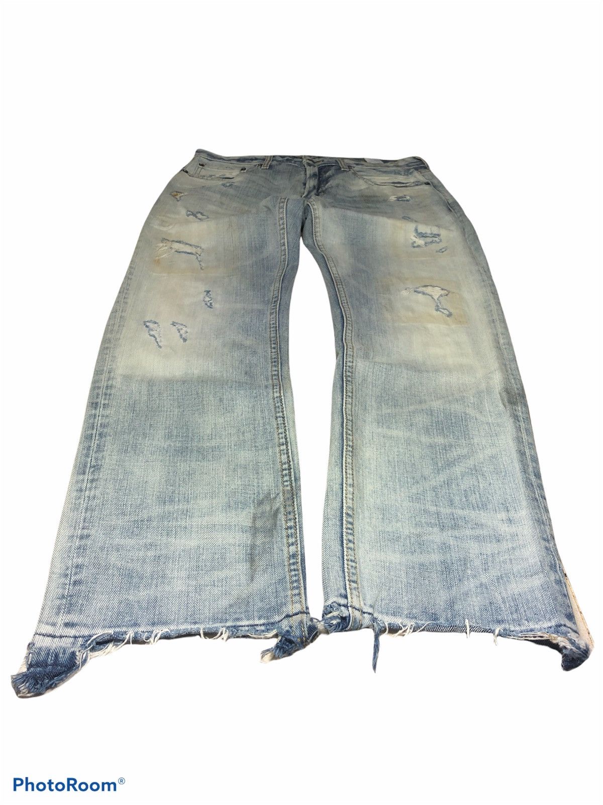 American Eagle Outfitters DISTRESSED DENIM BY AMERICAN EAGLE Size US 33 - 3 Thumbnail