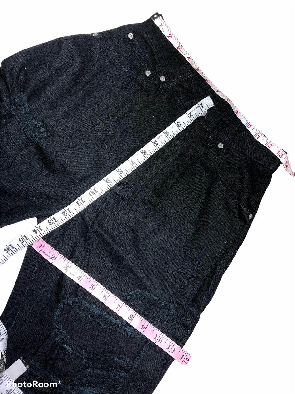 Japanese Brand BROWNY DISTRESSED DENIM Size US 27 - 7 Thumbnail