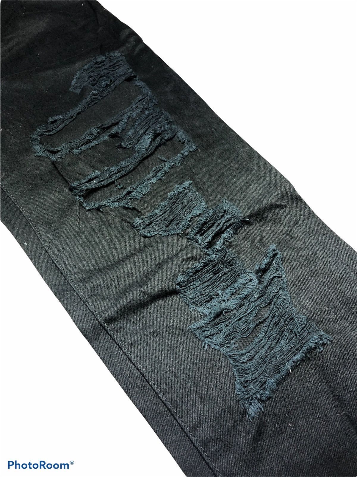 Japanese Brand BROWNY DISTRESSED DENIM Size US 27 - 3 Thumbnail