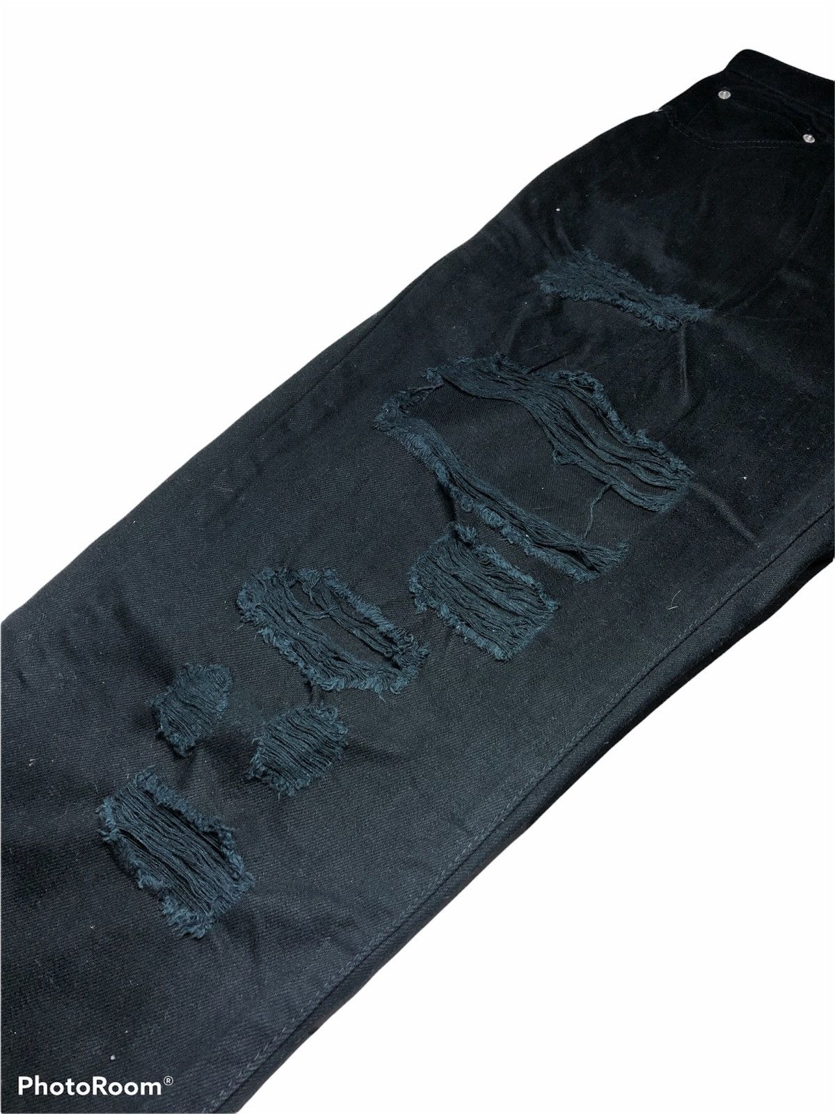 Japanese Brand BROWNY DISTRESSED DENIM Size US 27 - 4 Thumbnail
