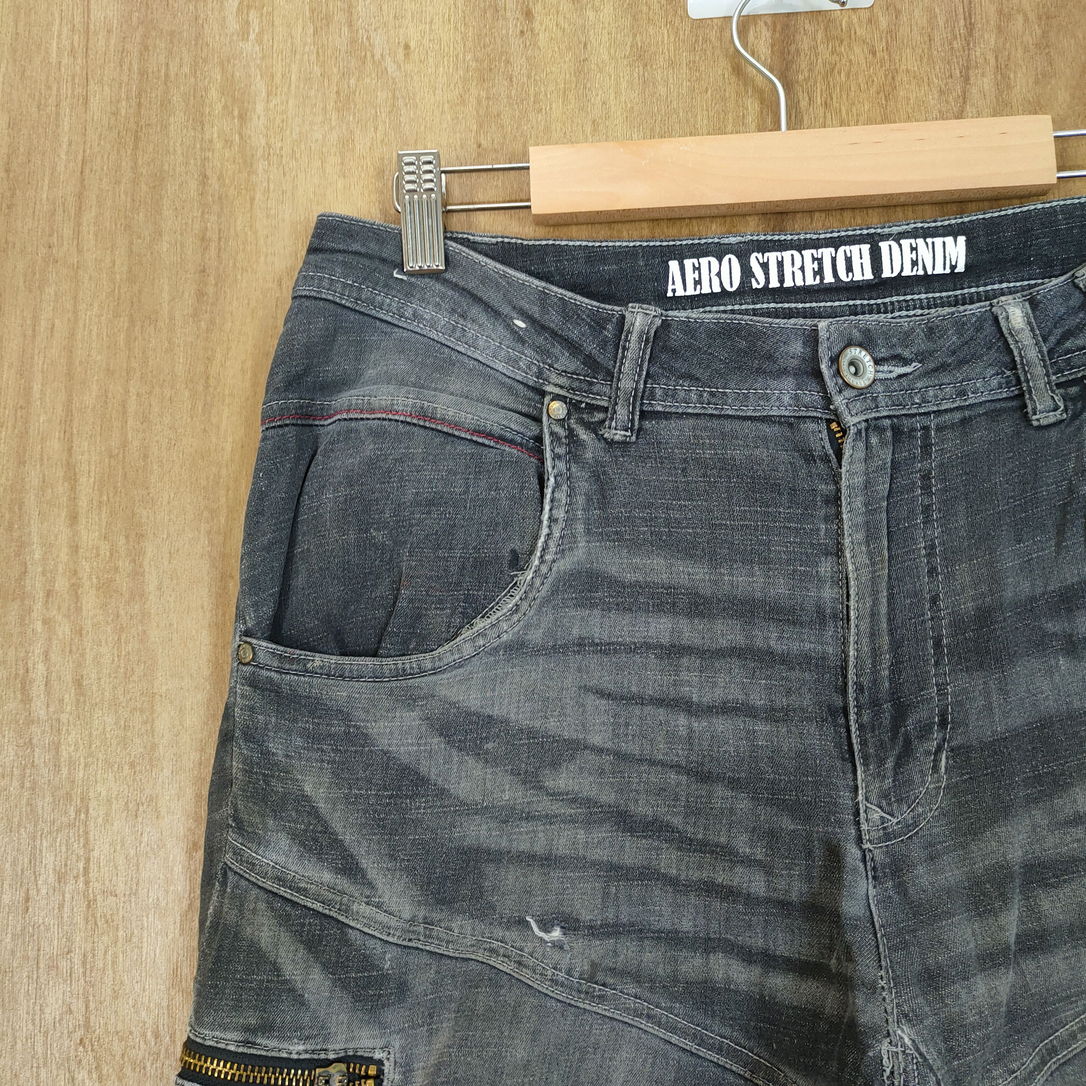 Japanese Brand VINTAGE DISTRESSED FADED RUSTY BLACK CARGO PANTS Size US 32 / EU 48 - 10 Thumbnail