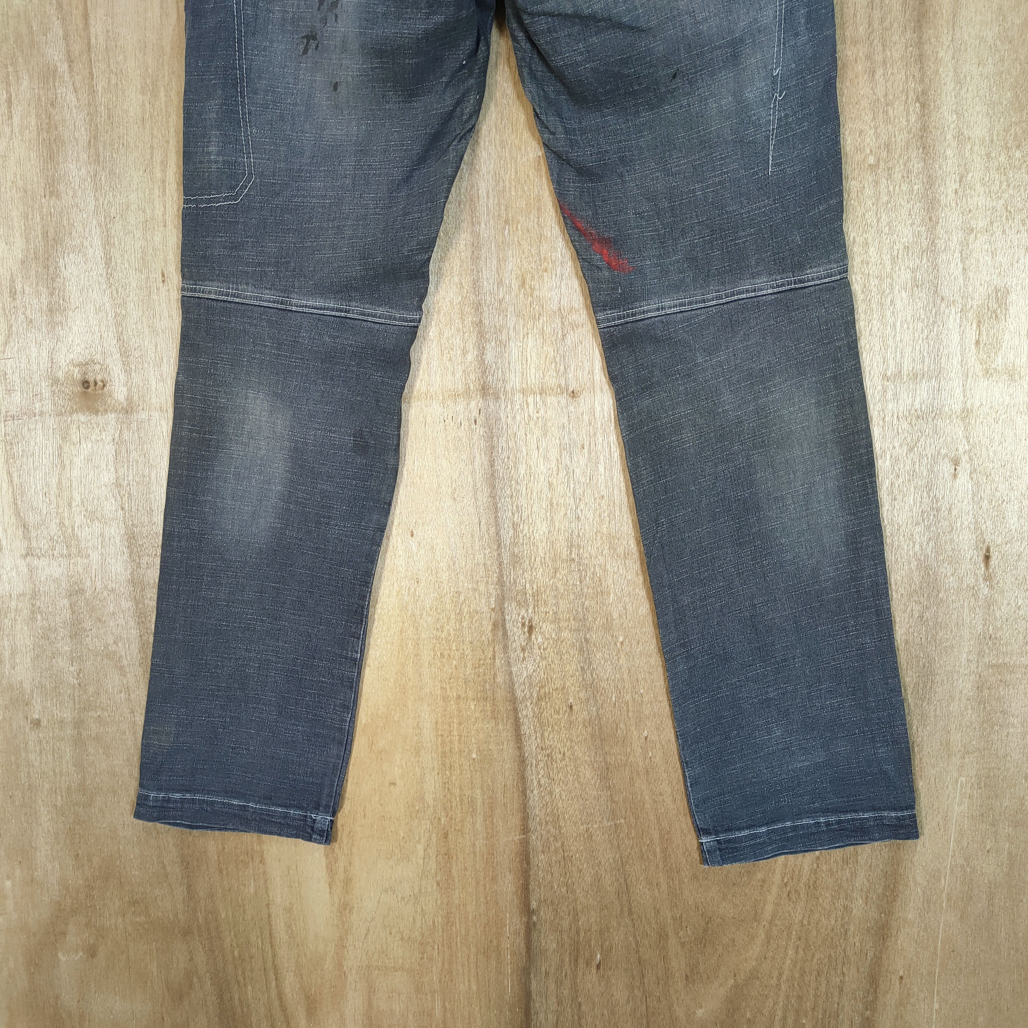 Japanese Brand VINTAGE DISTRESSED FADED RUSTY BLACK CARGO PANTS Size US 32 / EU 48 - 8 Thumbnail