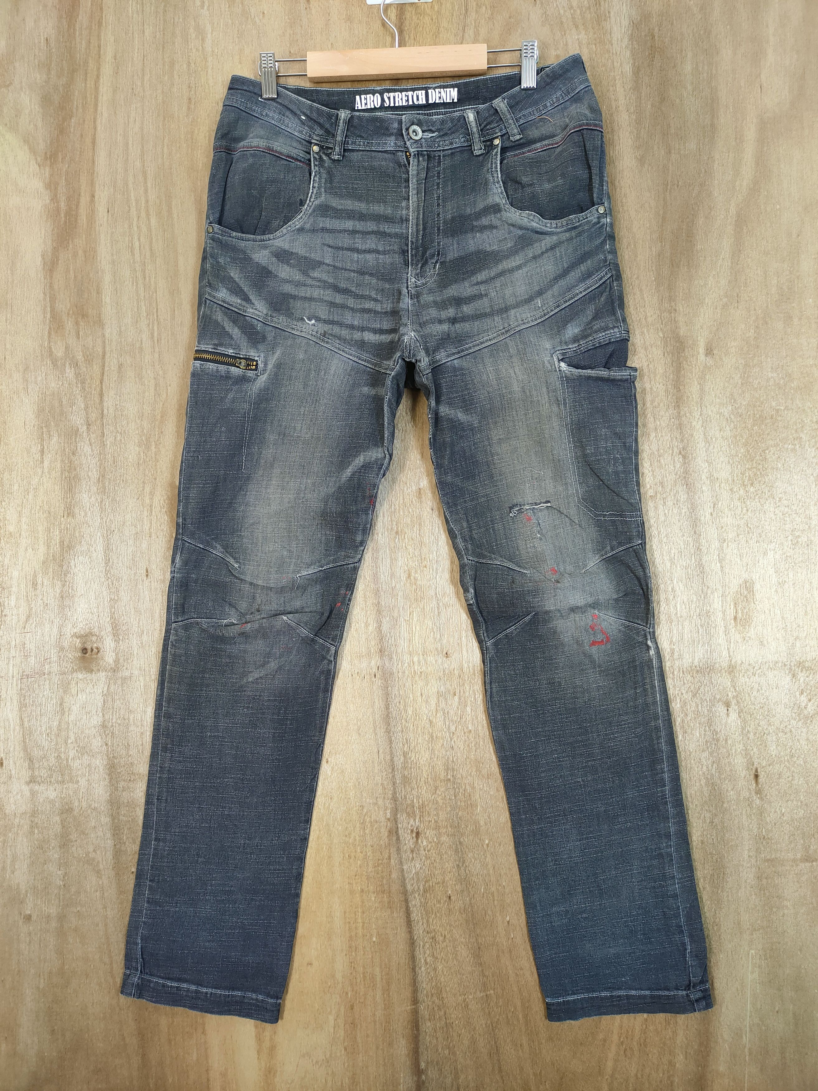 Japanese Brand VINTAGE DISTRESSED FADED RUSTY BLACK CARGO PANTS Size US 32 / EU 48 - 1 Thumbnail