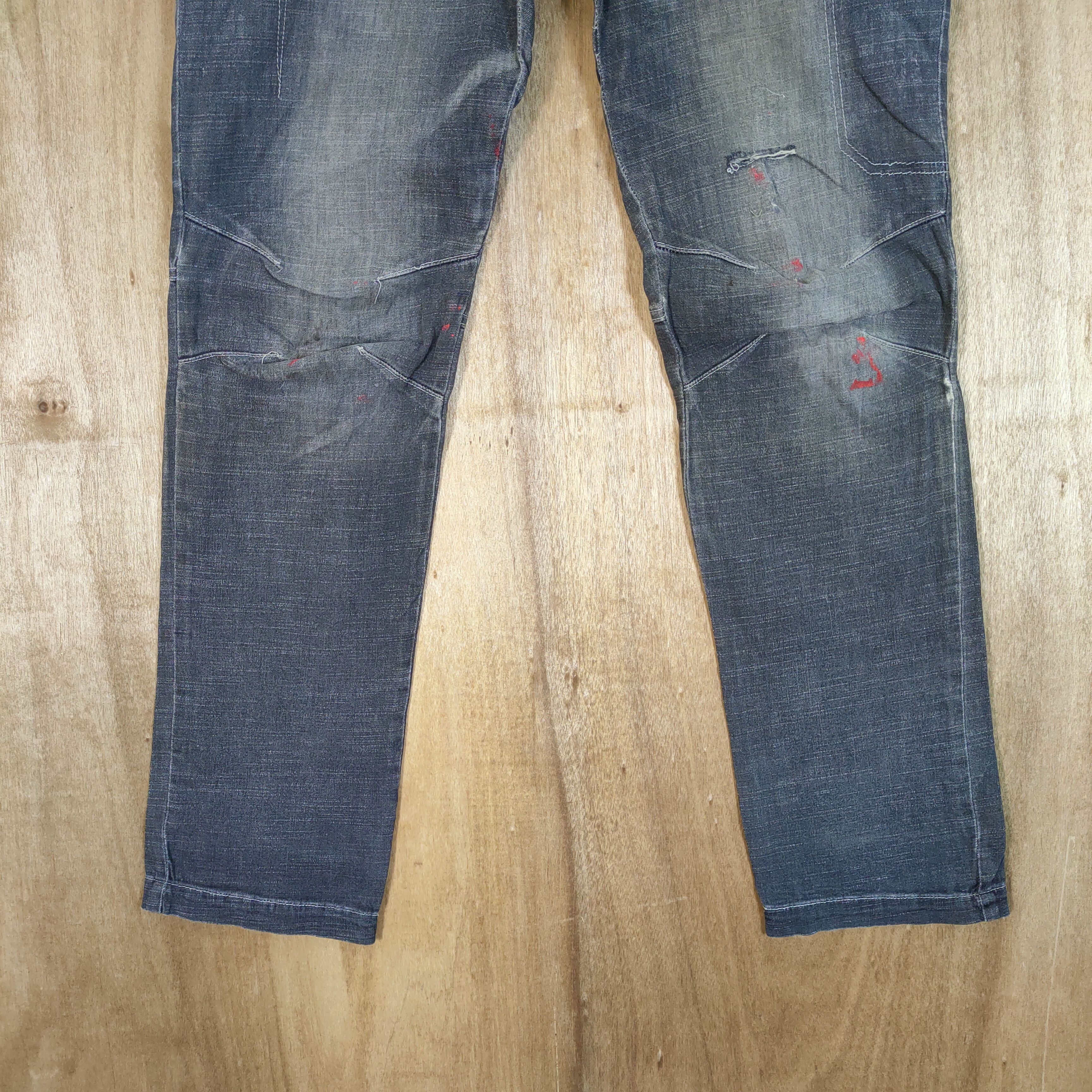 Japanese Brand VINTAGE DISTRESSED FADED RUSTY BLACK CARGO PANTS Size US 32 / EU 48 - 3 Thumbnail