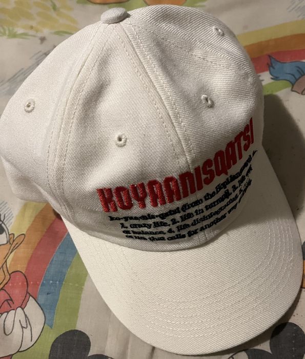 Supreme Supreme Koyaanisqatsi 6-panel White Baseball Hat | Grailed