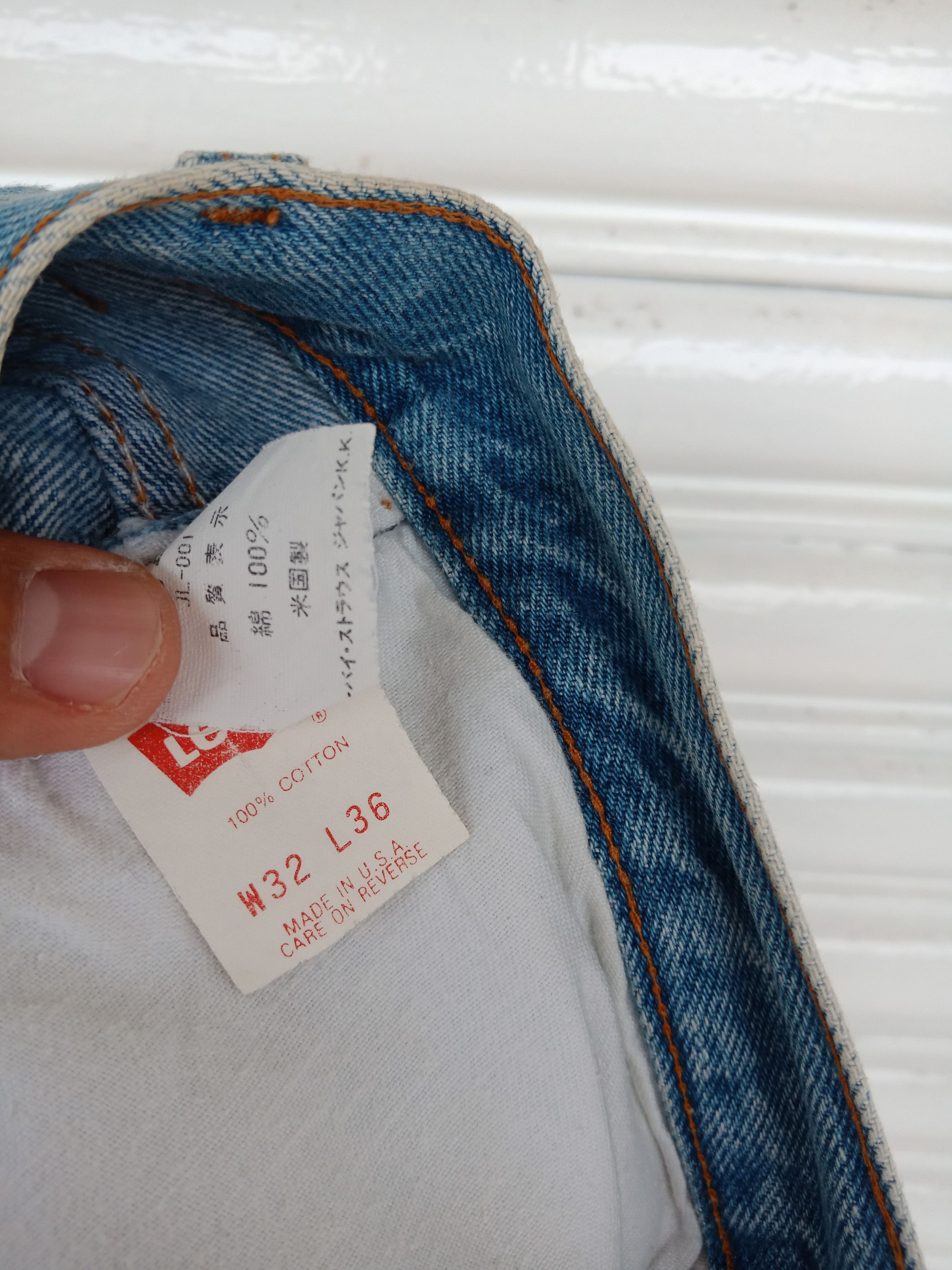 Levi's Vintage Levis 501xx Mudwash Made in USA Size US 30 / EU 46 - 9 Thumbnail