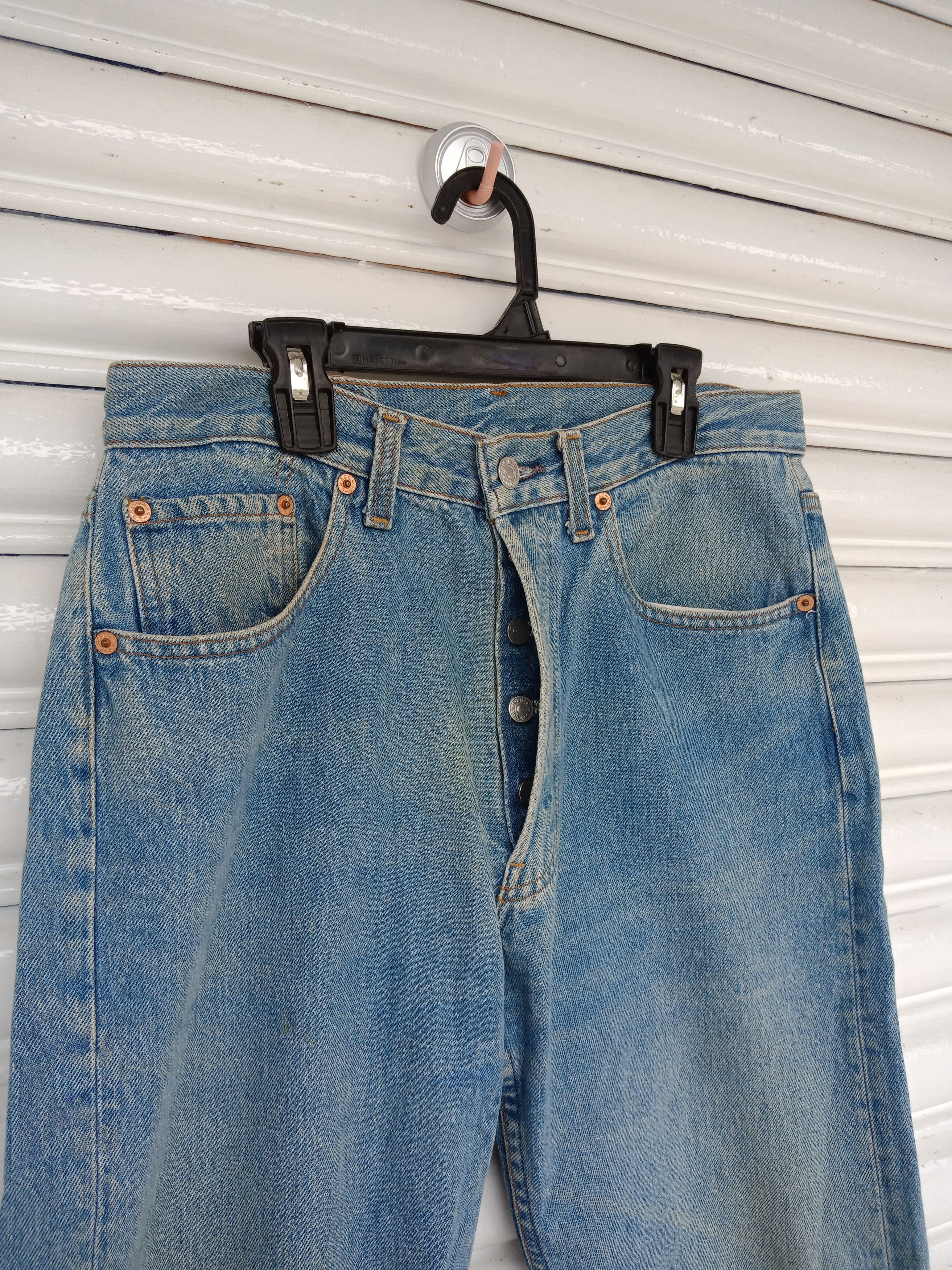 Levi's Vintage Levis 501xx Mudwash Made in USA Size US 30 / EU 46 - 8 Thumbnail