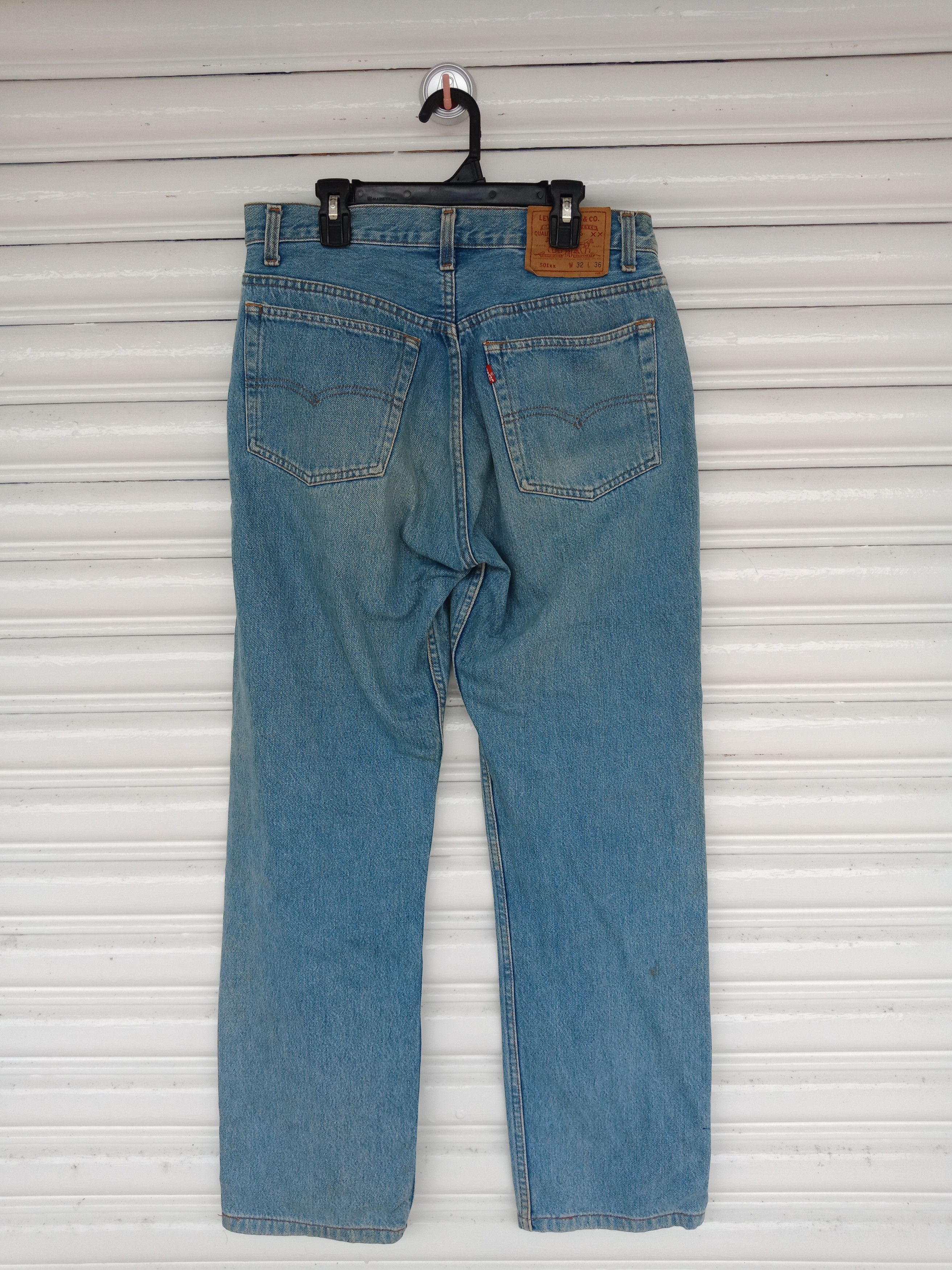 Levi's Vintage Levis 501xx Mudwash Made in USA Size US 30 / EU 46 - 2 Thumbnail
