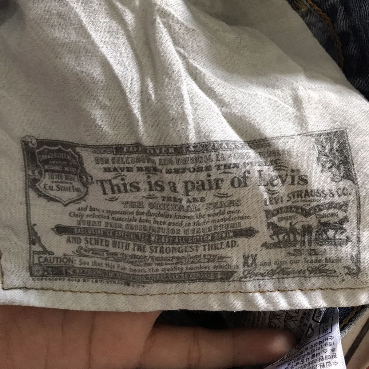 Levi's 🔥Vintage🔥 90s Levis Jeans Size US 33 - 6 Thumbnail
