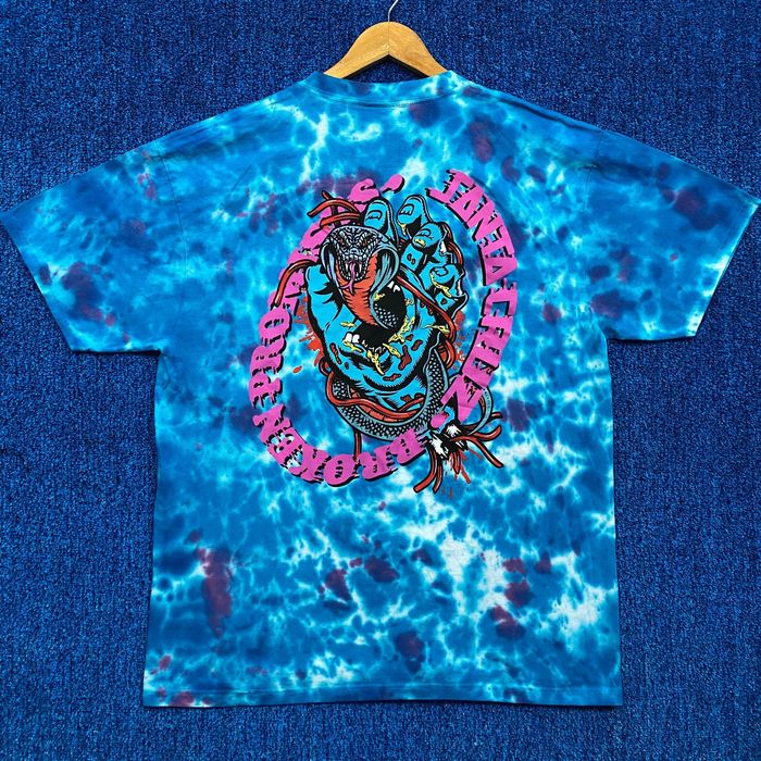 Santa Cruz Broken Promises x Santa Cruz Cobra Tie Dye L | Grailed