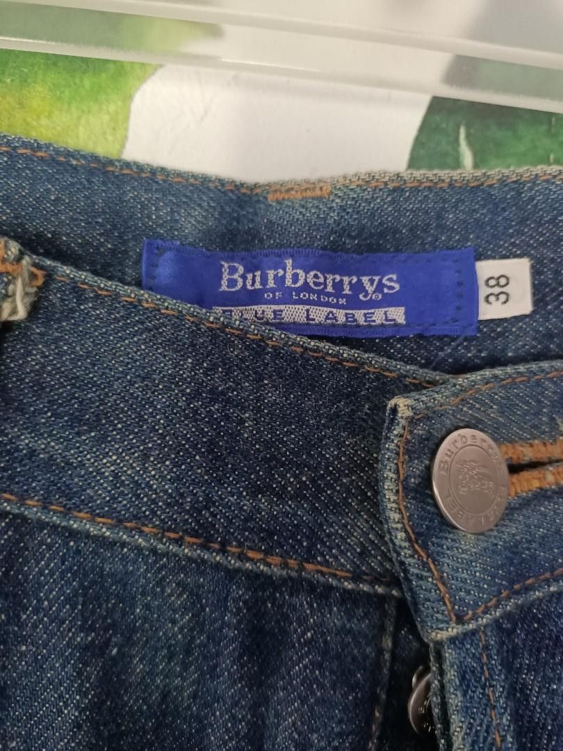 Burberry Burberrys Blue Label Raw Selvedge Denim Japan W31 Size US 31 - 7 Thumbnail