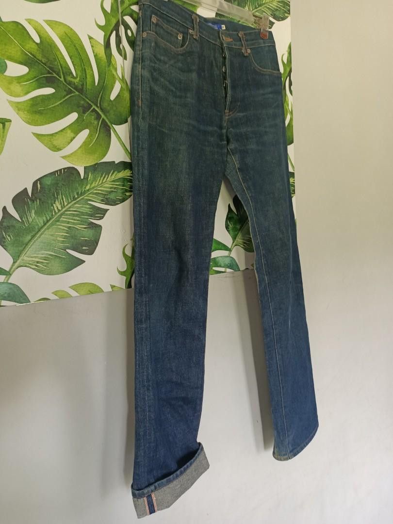 Burberry Burberrys Blue Label Raw Selvedge Denim Japan W31 Size US 31 - 2 Thumbnail