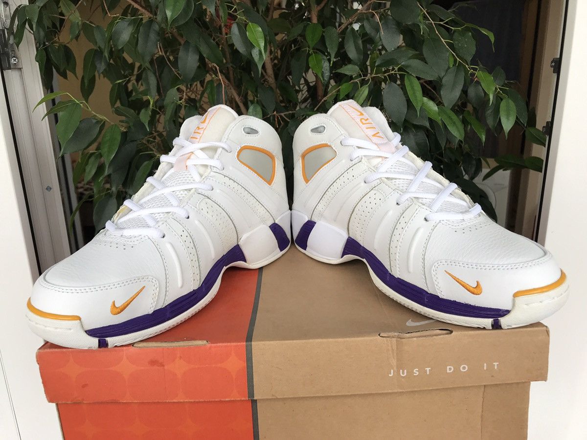 NBA Nike Air B-Ball Dual-D 2005 Jordan Lakers Lebron KD Kobe Size US 8.5 / EU 41-42 - 8 Thumbnail