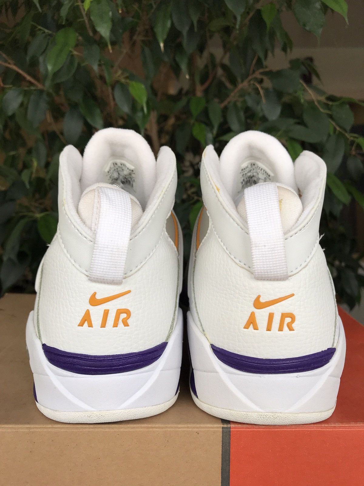 NBA Nike Air B-Ball Dual-D 2005 Jordan Lakers Lebron KD Kobe Size US 8.5 / EU 41-42 - 9 Thumbnail
