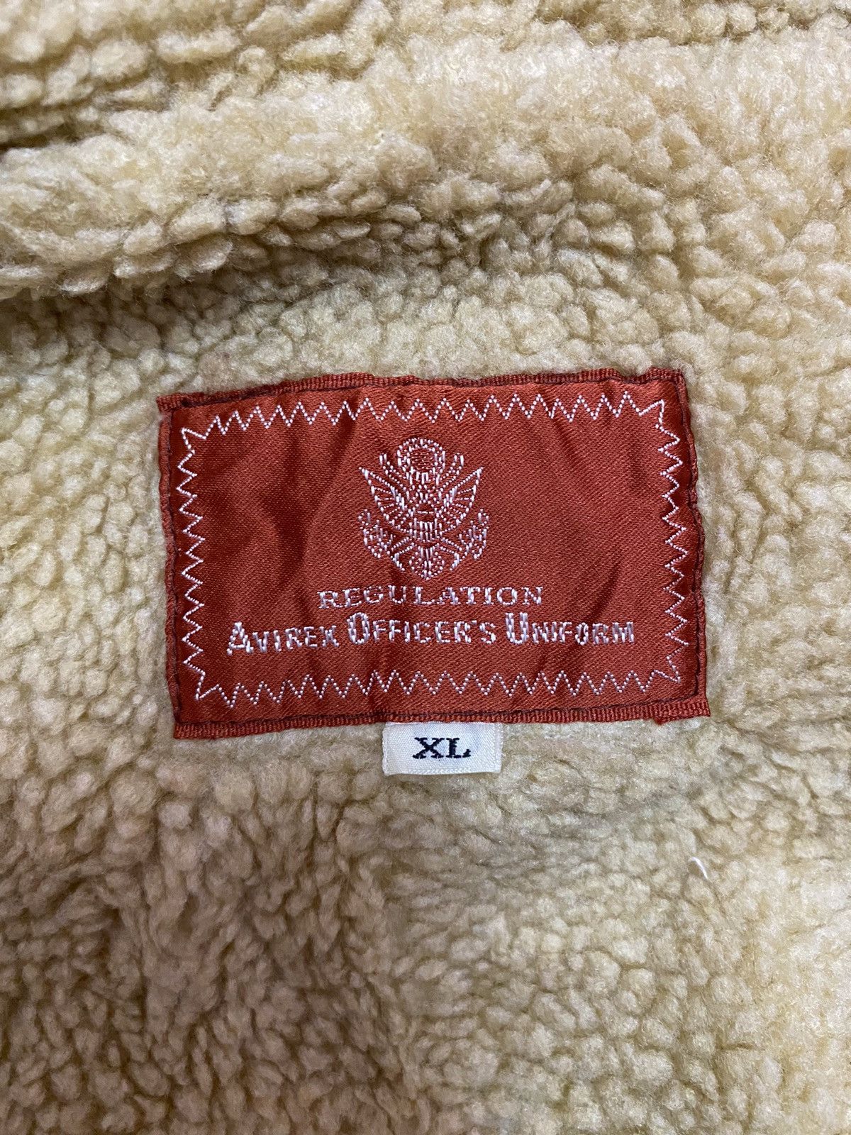 Avirex STEAL🔥VINTAGE AVIREX LTD SHEARLING LEATHER JACKET Size US XL / EU 56 / 4 - 12 Thumbnail