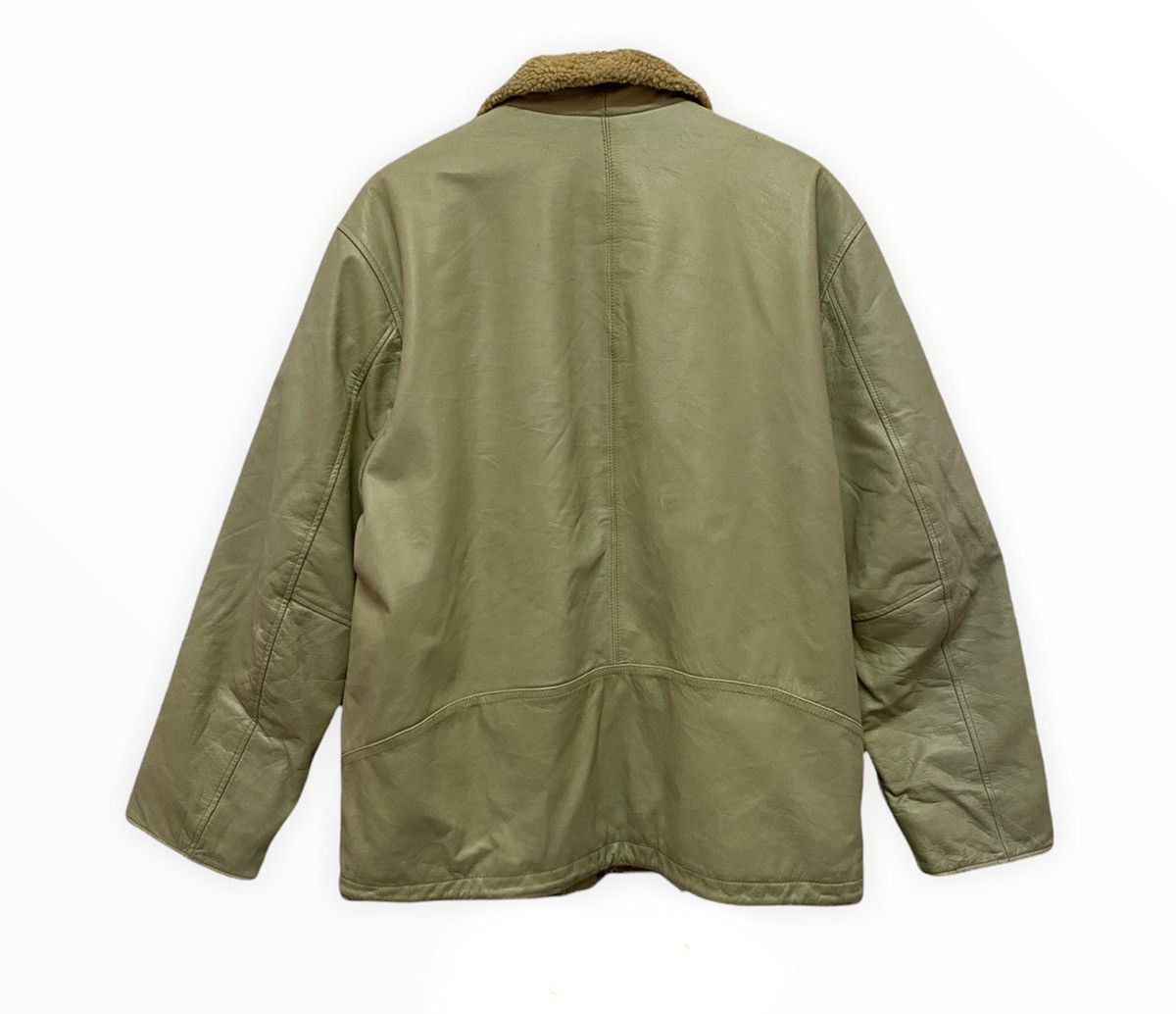 Avirex STEAL🔥VINTAGE AVIREX LTD SHEARLING LEATHER JACKET Size US XL / EU 56 / 4 - 4 Thumbnail