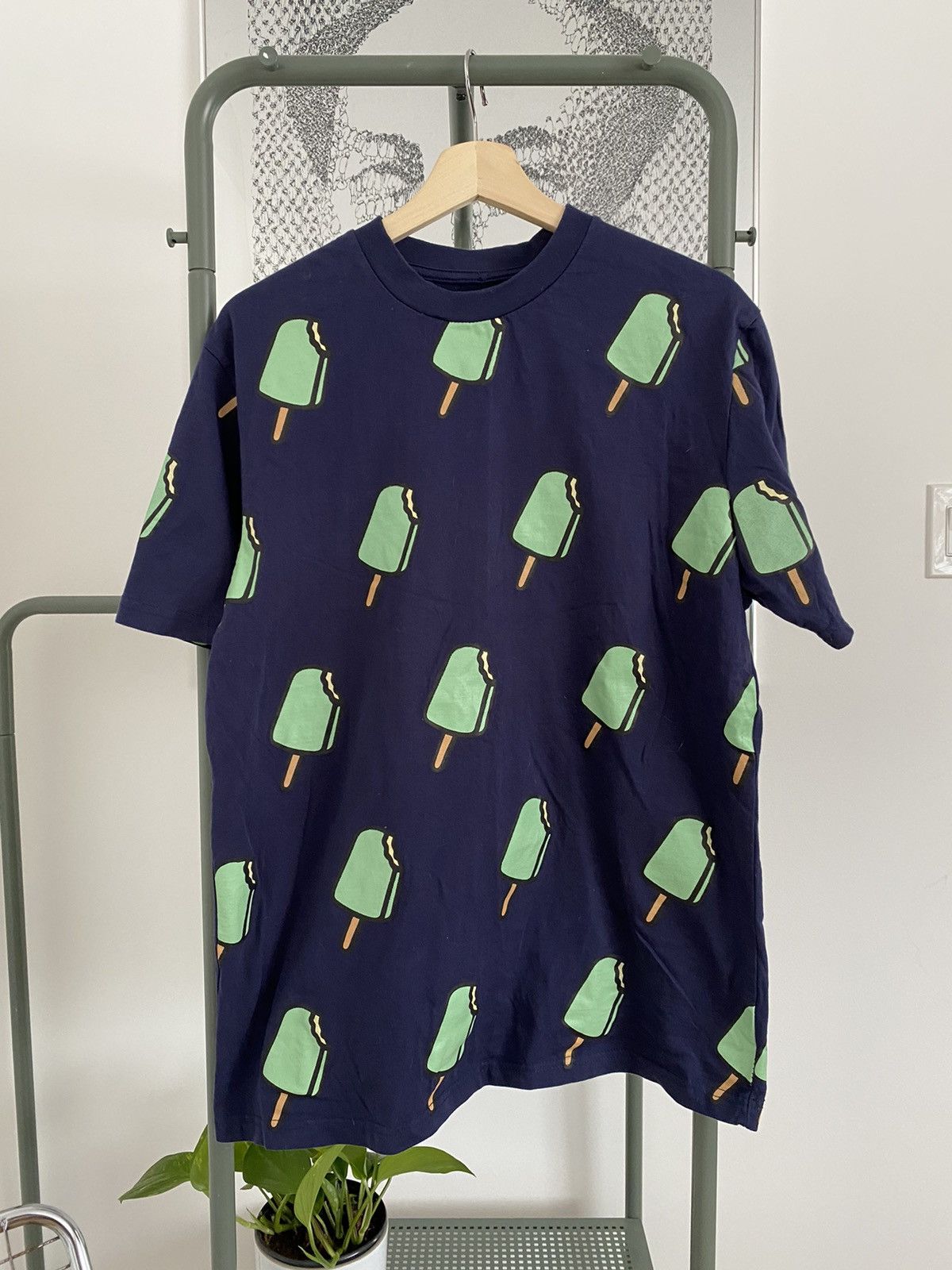 Vintage BBC Icecream All-Over Print Tee Navy