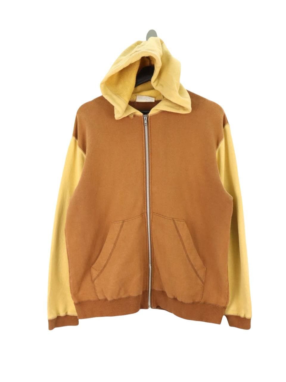 Hai Sporting Gear 80's Two Tone HSG Zipper Hoodie by ISSEY MIYAKE Size US M / EU 48-50 / 2 - 2 Thumbnail