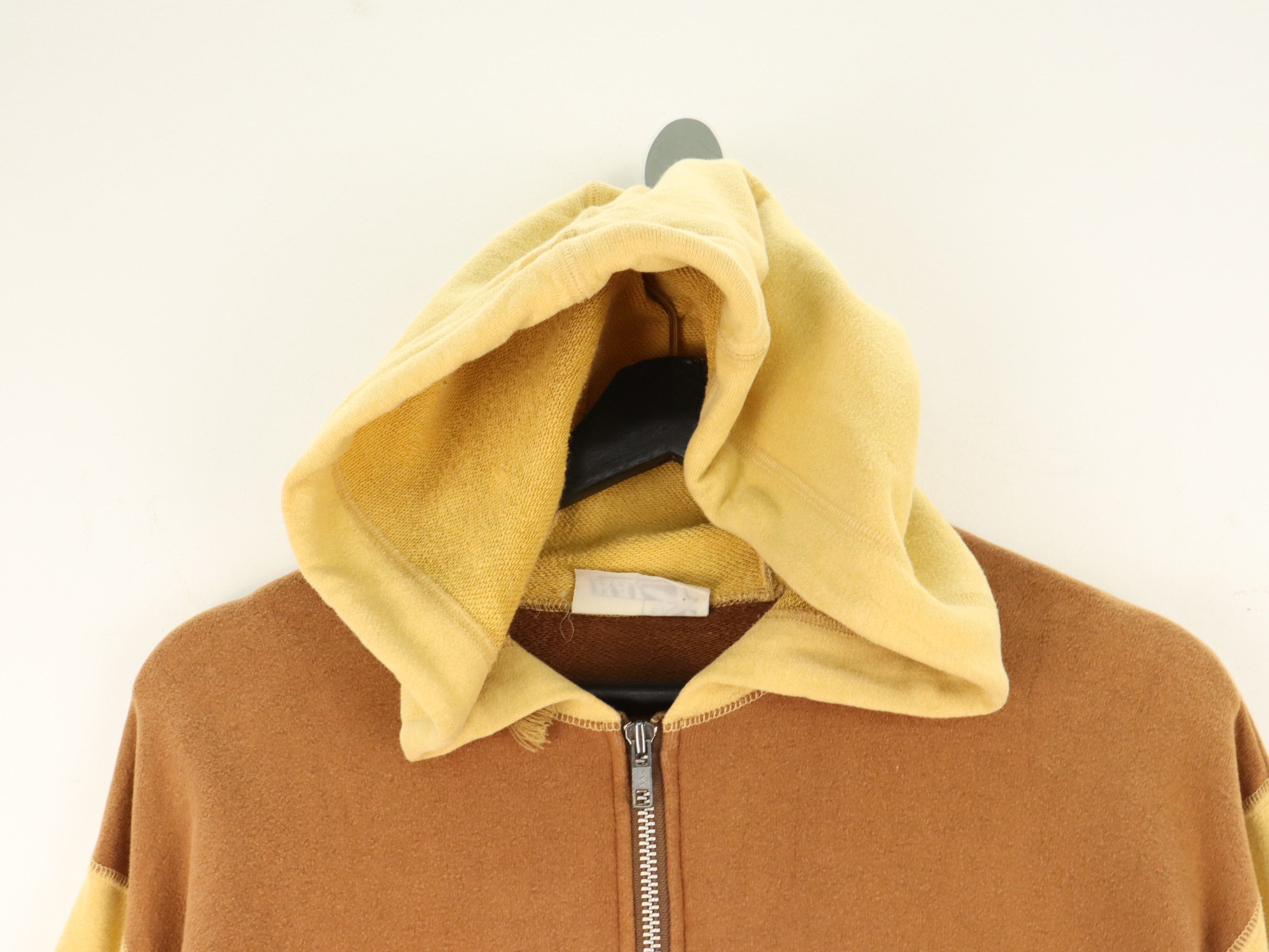 Hai Sporting Gear 80's Two Tone HSG Zipper Hoodie by ISSEY MIYAKE Size US M / EU 48-50 / 2 - 7 Thumbnail