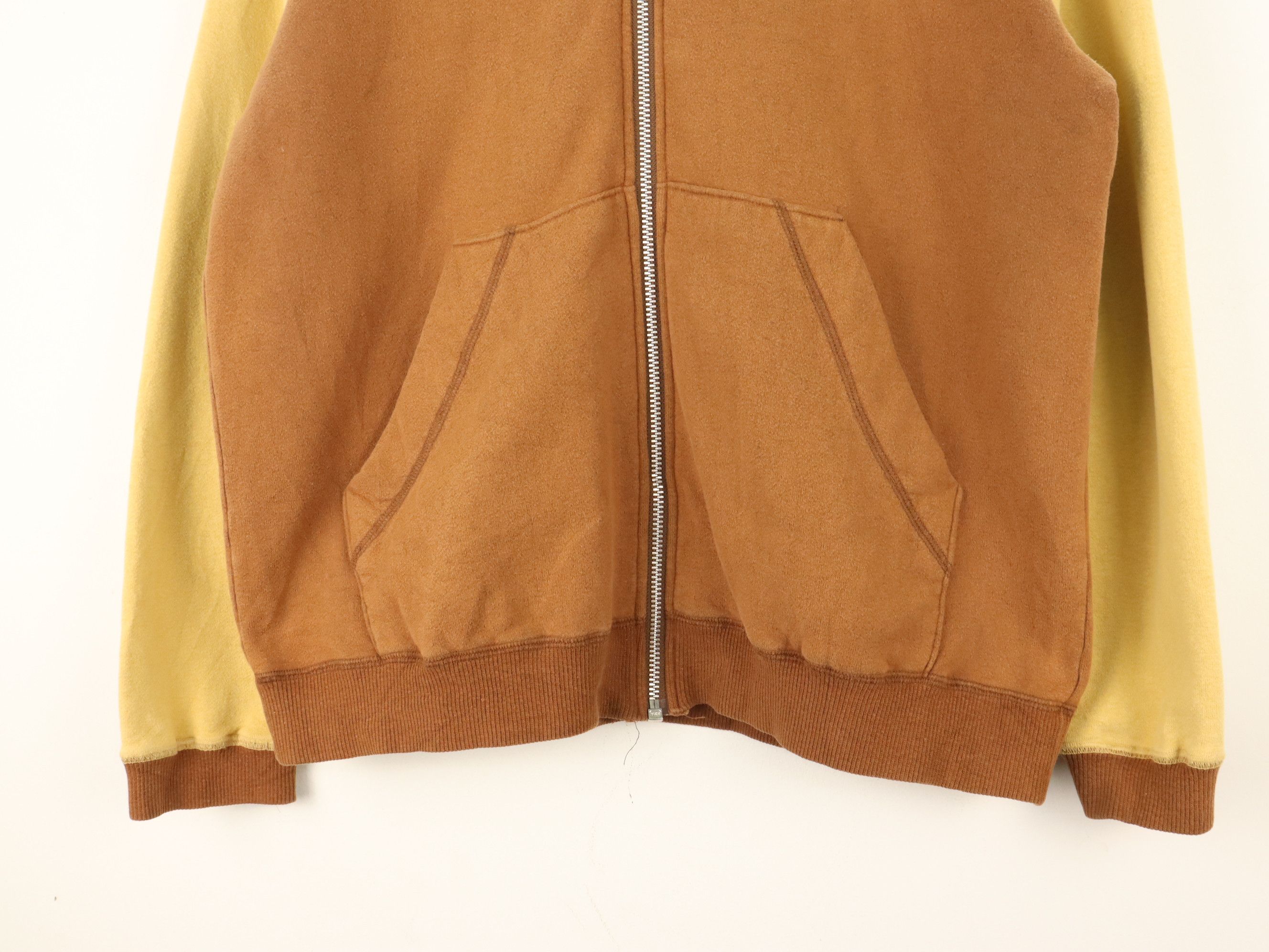 Hai Sporting Gear 80's Two Tone HSG Zipper Hoodie by ISSEY MIYAKE Size US M / EU 48-50 / 2 - 11 Thumbnail