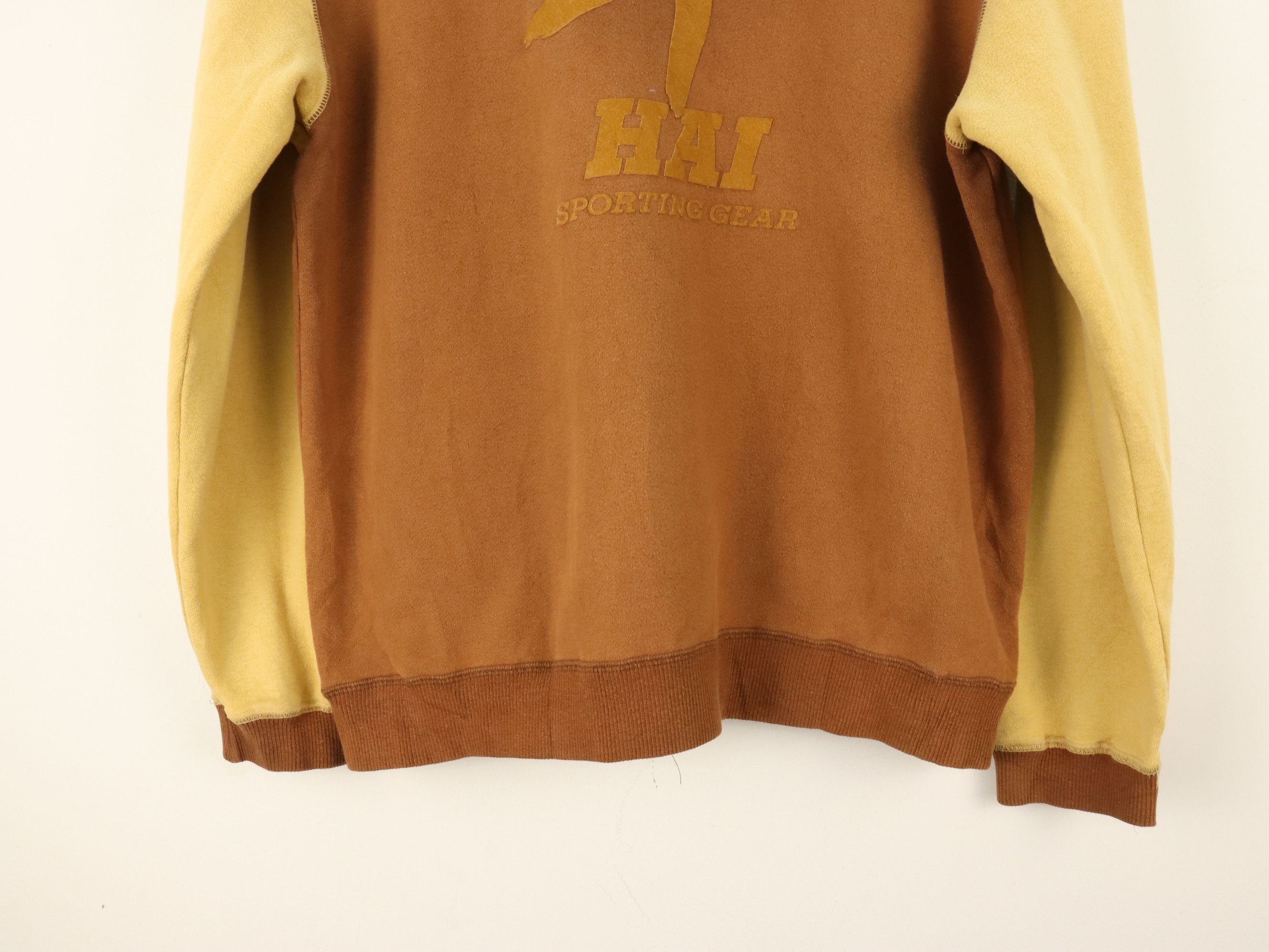 Hai Sporting Gear 80's Two Tone HSG Zipper Hoodie by ISSEY MIYAKE Size US M / EU 48-50 / 2 - 12 Thumbnail