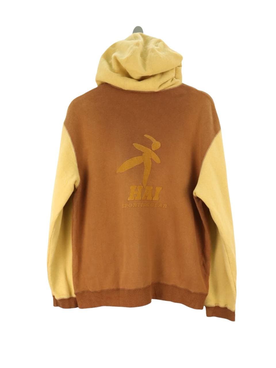 Hai Sporting Gear 80's Two Tone HSG Zipper Hoodie by ISSEY MIYAKE Size US M / EU 48-50 / 2 - 1 Thumbnail