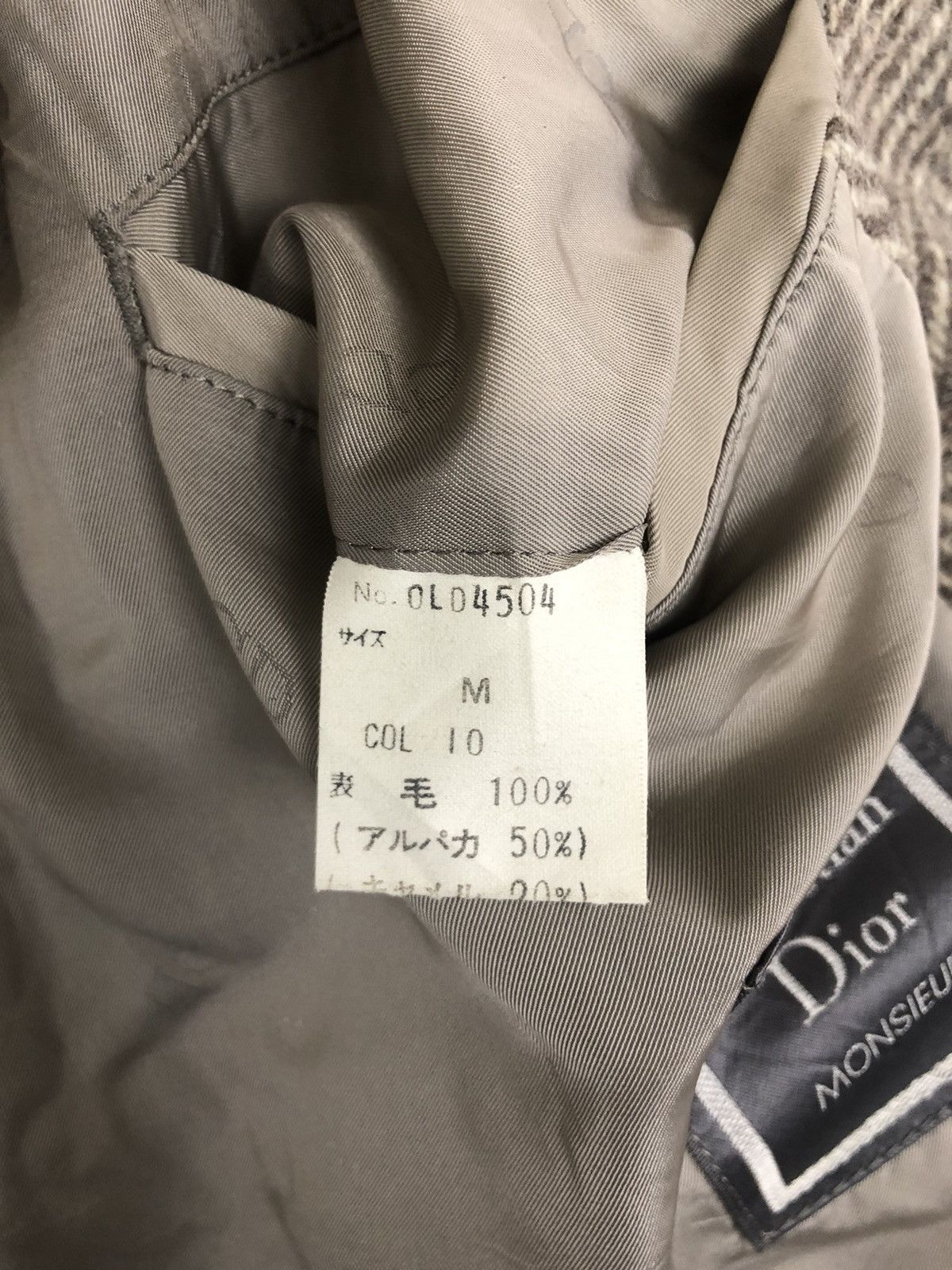 Christian Dior Monsieur CHRISTIAN DIOR MONSIEUR HEAVY LONG COAT JACKET Size US M / EU 48-50 / 2 - 9 Thumbnail
