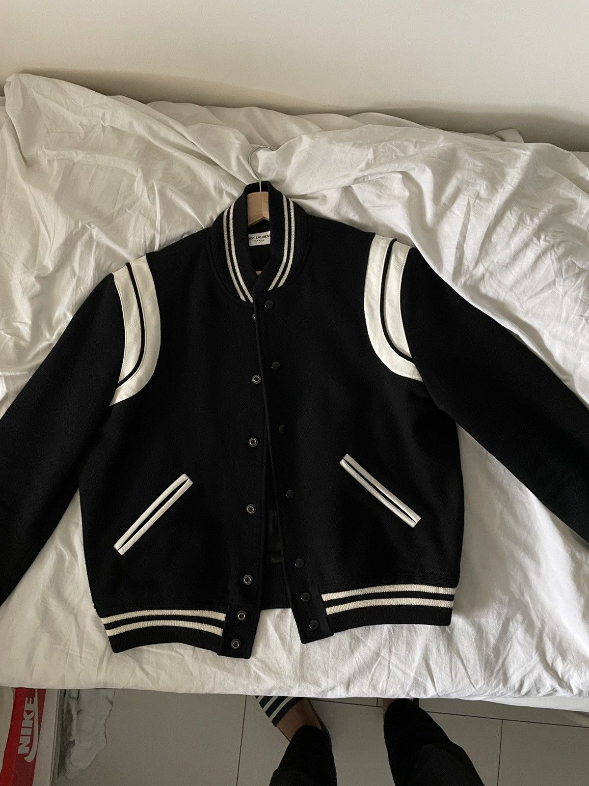 Saint Laurent Paris Saint Laurent Teddy Jacket college