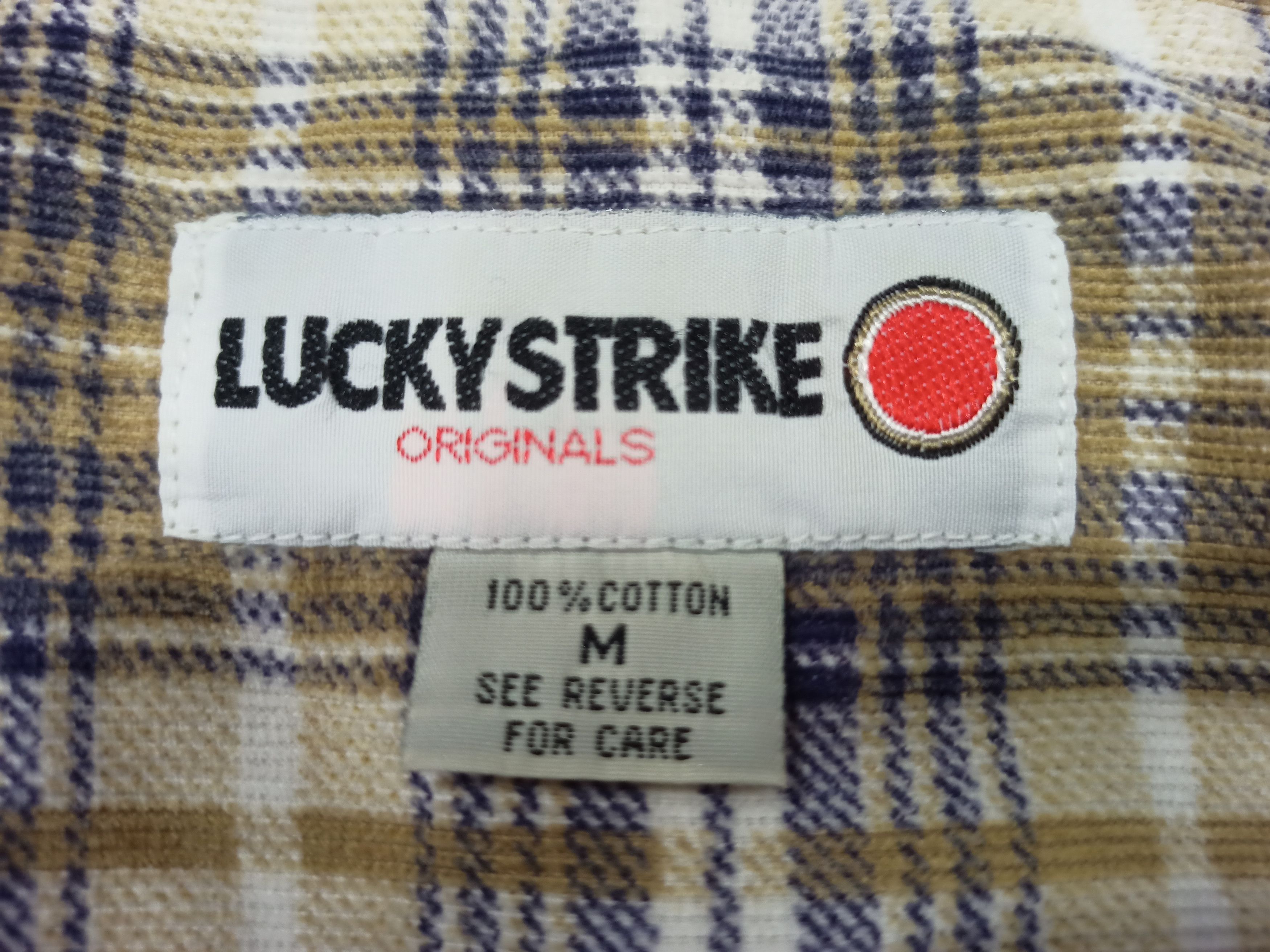 Flannel Vintage LUCKY STRIKE Flannel Size US M / EU 48-50 / 2 - 5 Thumbnail