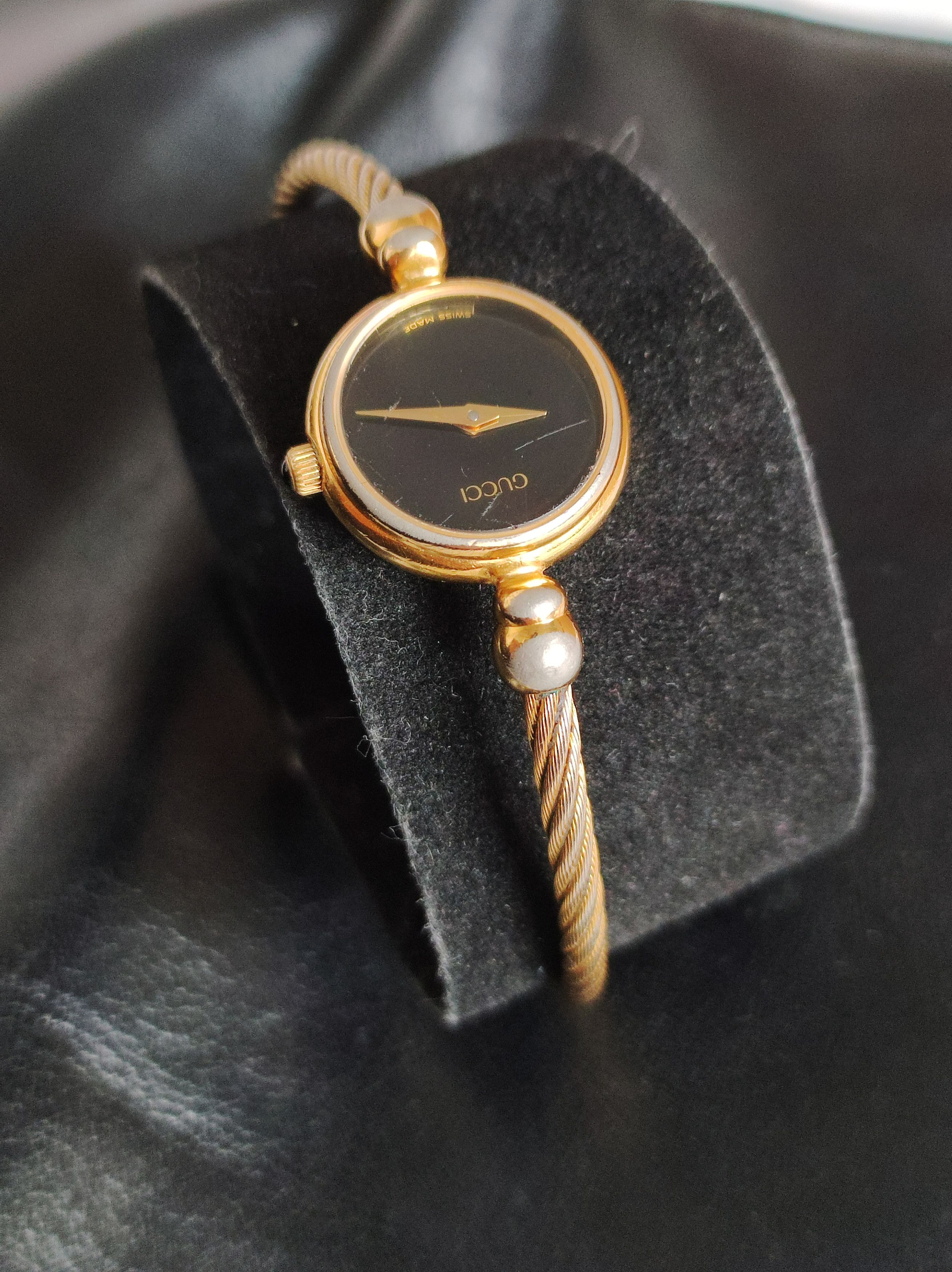 Gucci Vintage GUCCI 2700L Twisted Cable Bangle Watch Grailed