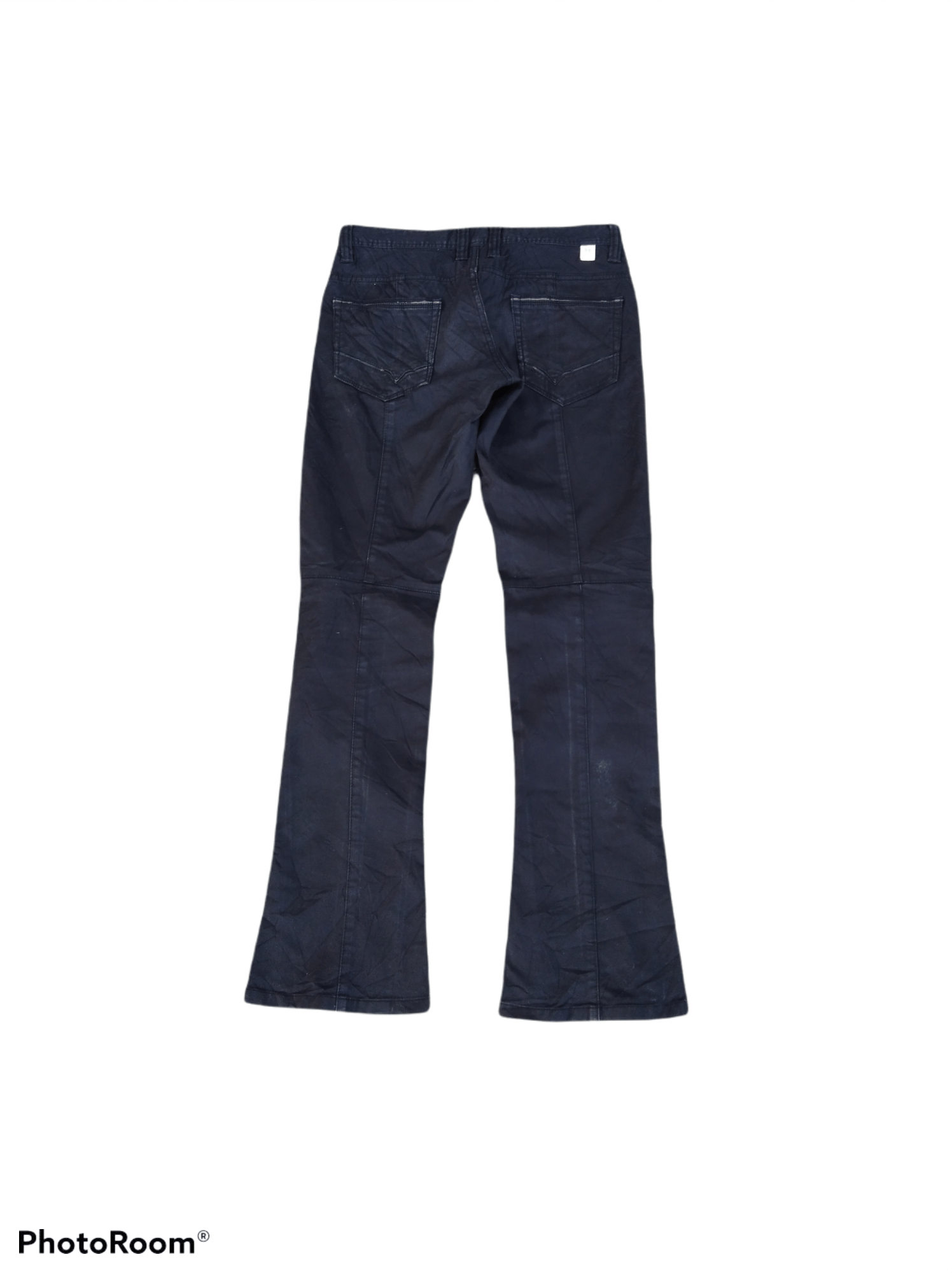 Japanese Brand × Matsuda FLARE🔥 BUSHPANTS BLACK PLAIN HIDEAWAYS NICOL PANTS Size US 31 - 2 Thumbnail