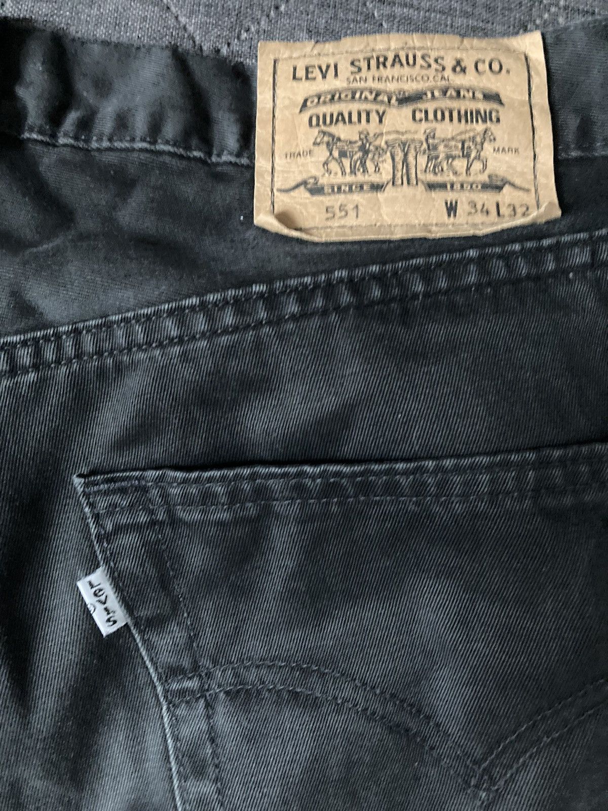 Levi's Levis 551 Custom 1/1 Handpainted Size US 34 / EU 50 - 3 Thumbnail