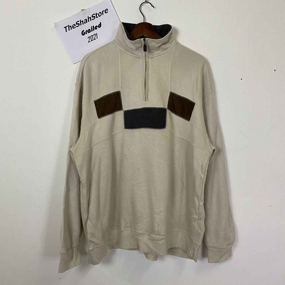 Aran Isles Knitwear Vintage Macchio Crewneck Plain Sweatshirt Knitwear Size US L / EU 52-54 / 3 - 1 Thumbnail
